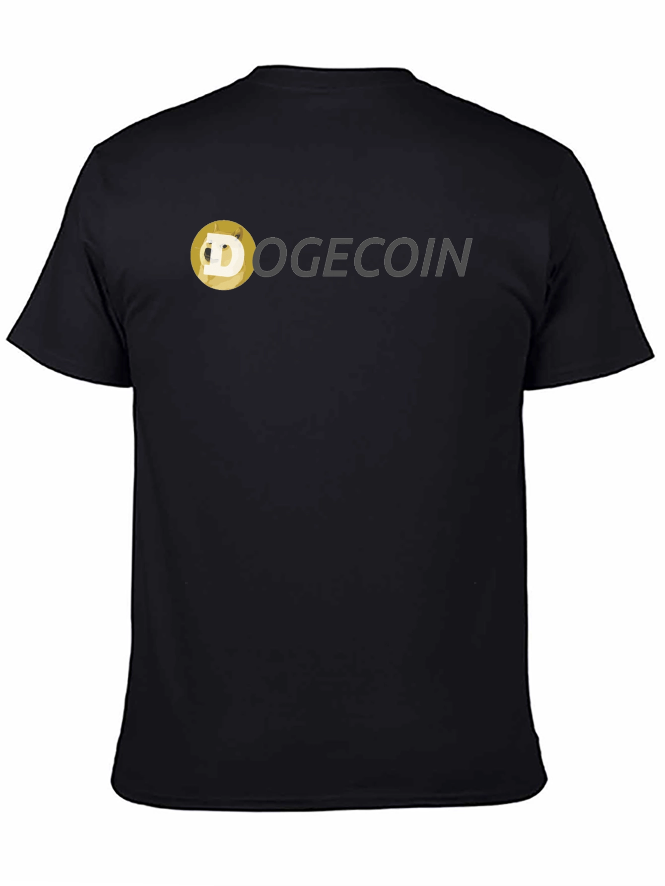 Dogecoin Crypto T-Shirt | Black Tee