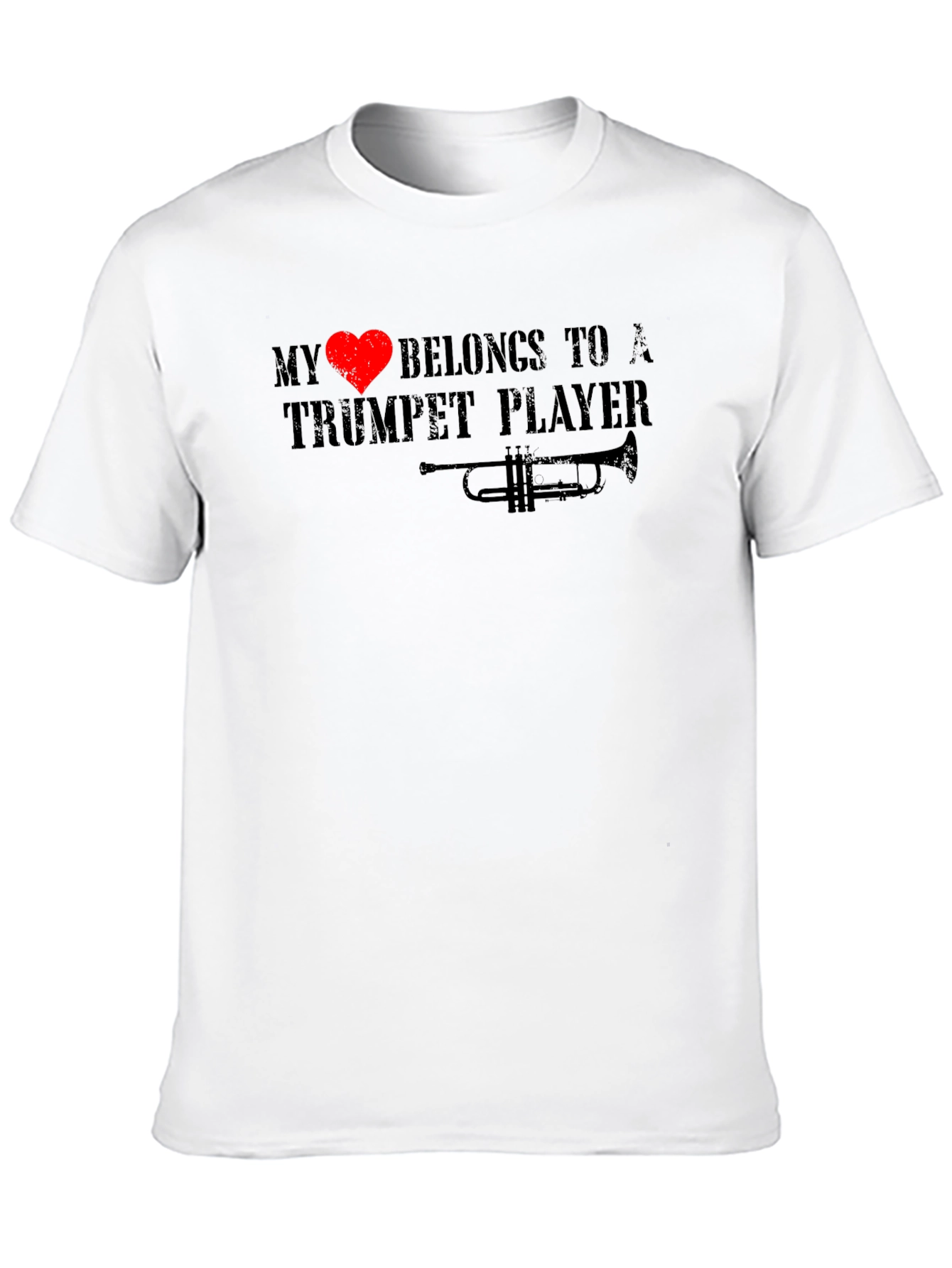 My Heart Belongs to a Trumpet Player T-Shirt