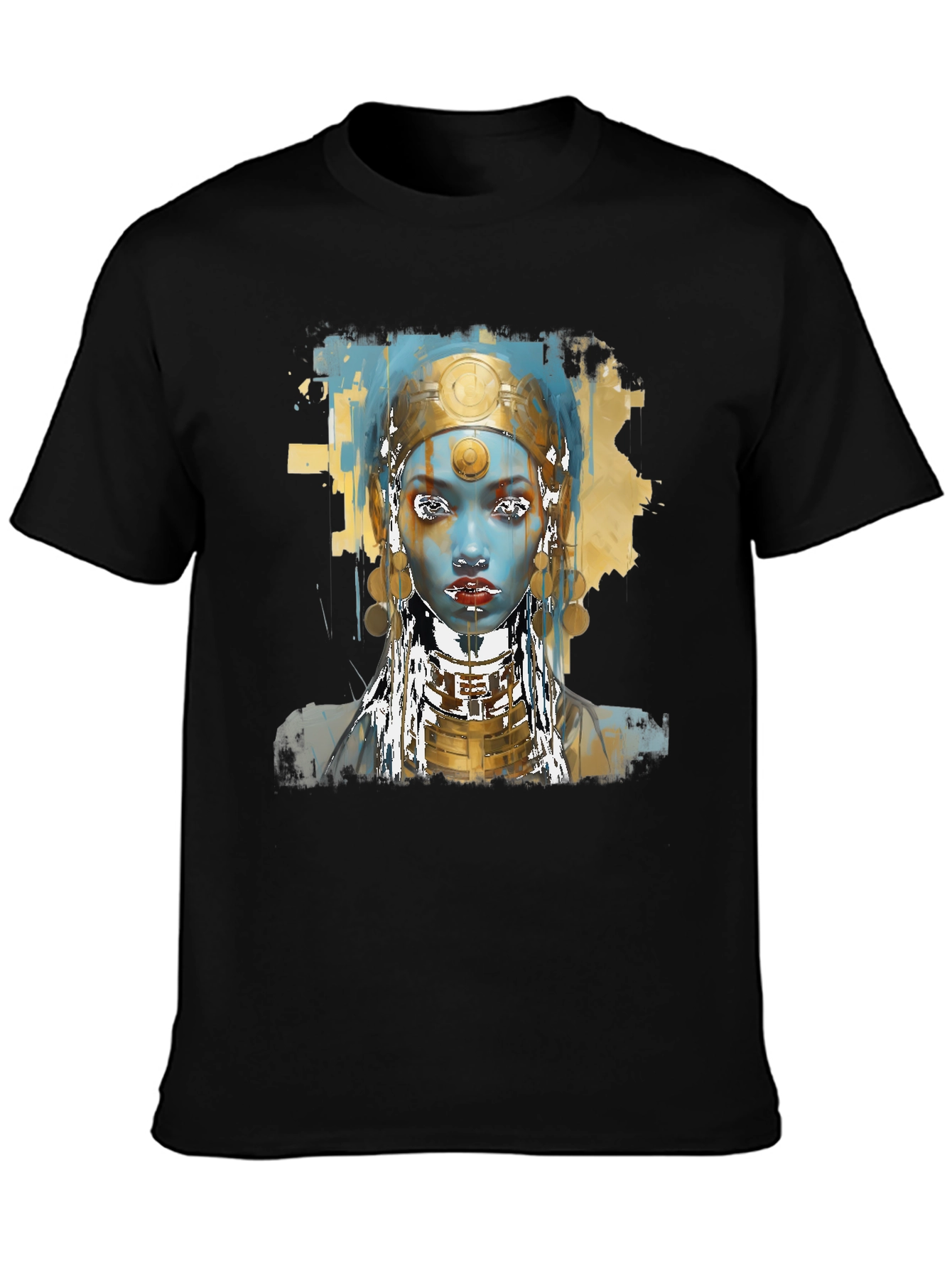 Goddess Graphic T-Shirt - Black