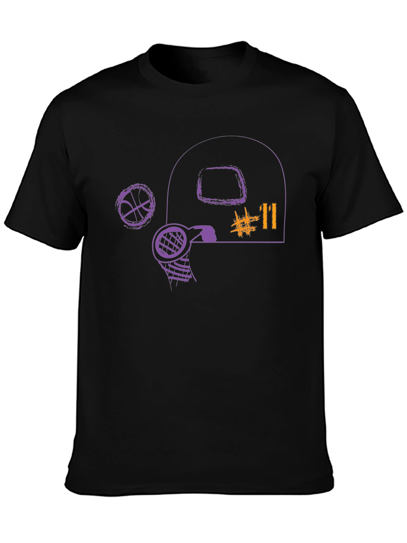 Basketball Graphic Tee - Number 11