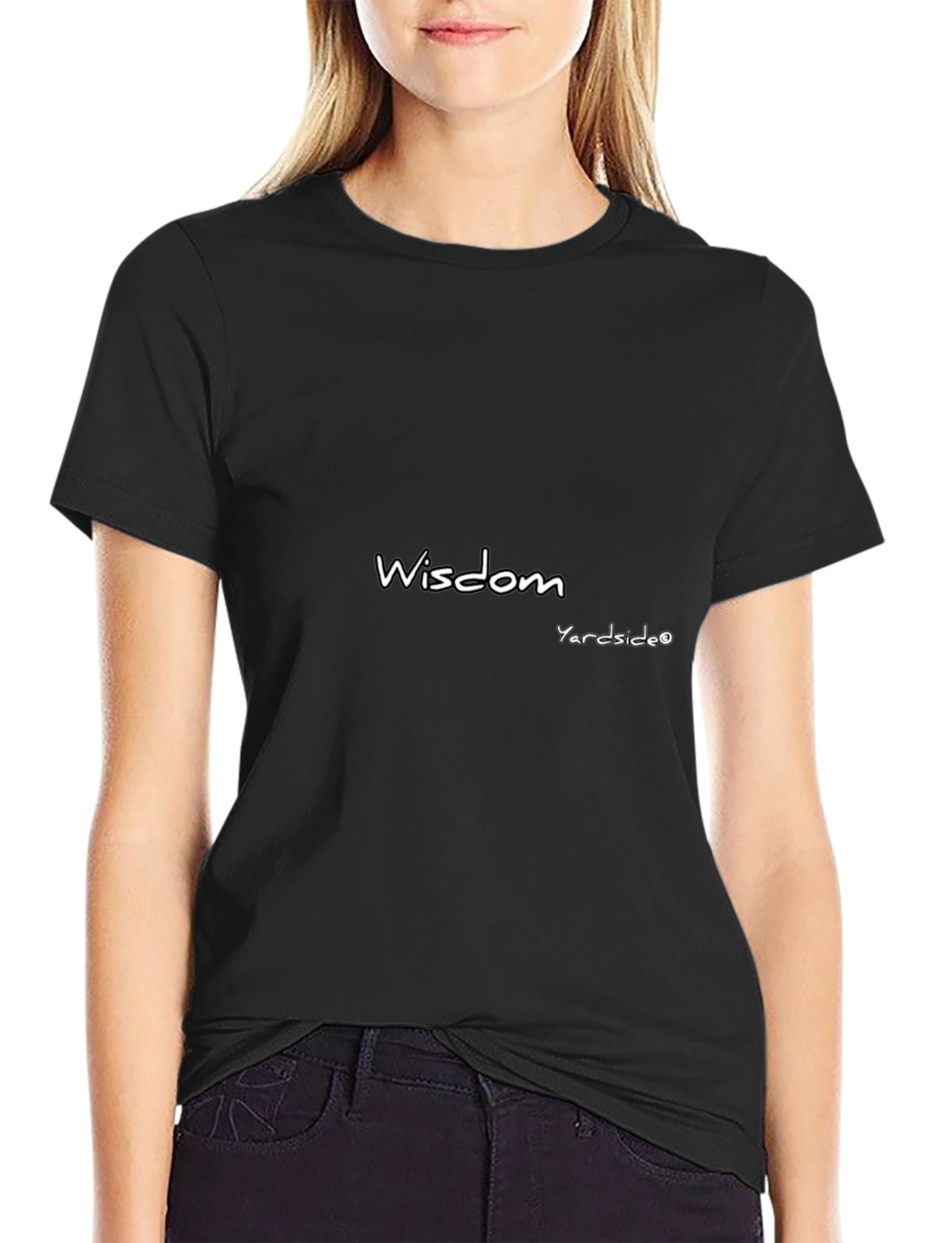 Wisdom Yard Side Black T-Shirt