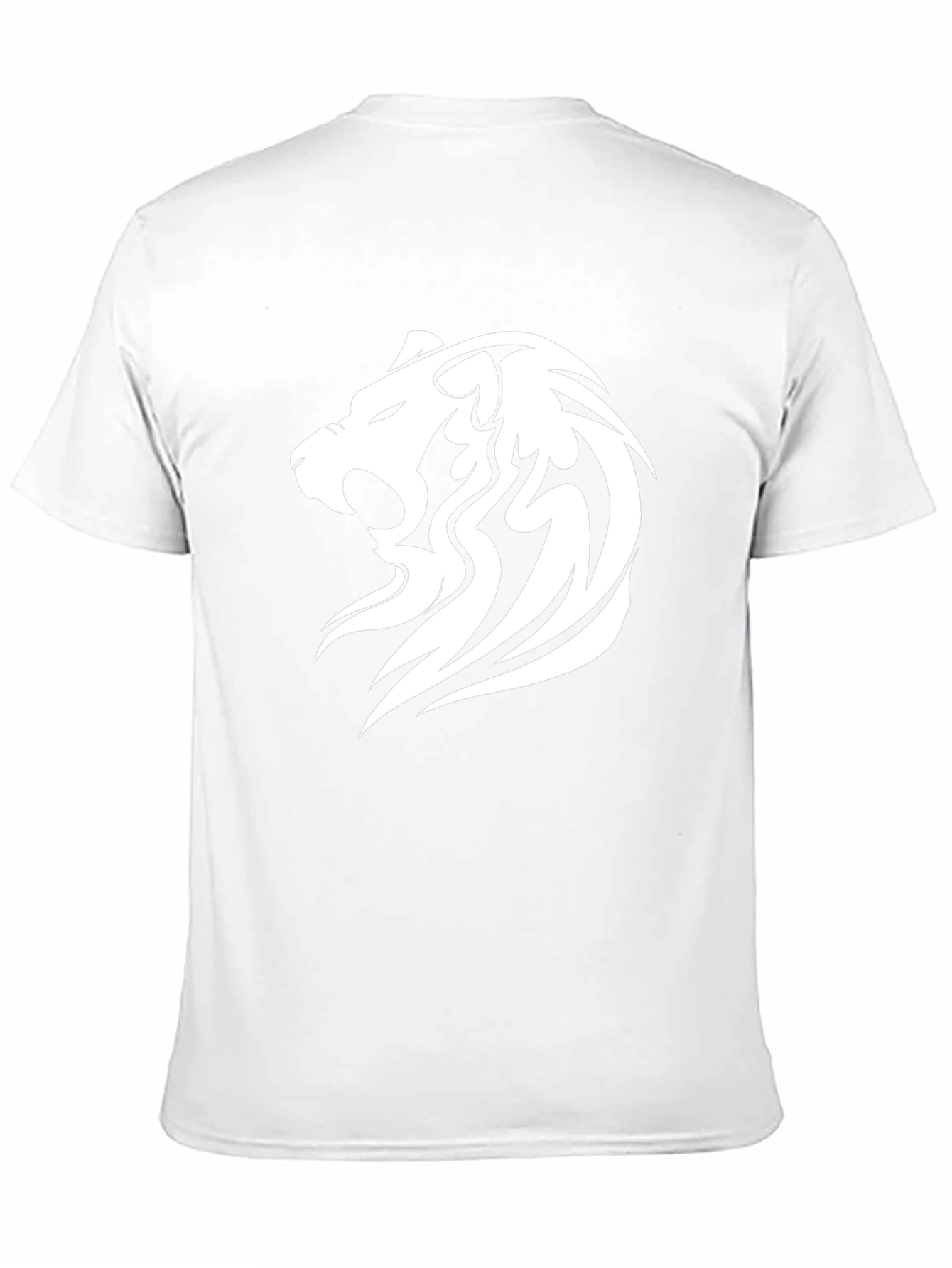 Lion Graphic Black T-Shirt