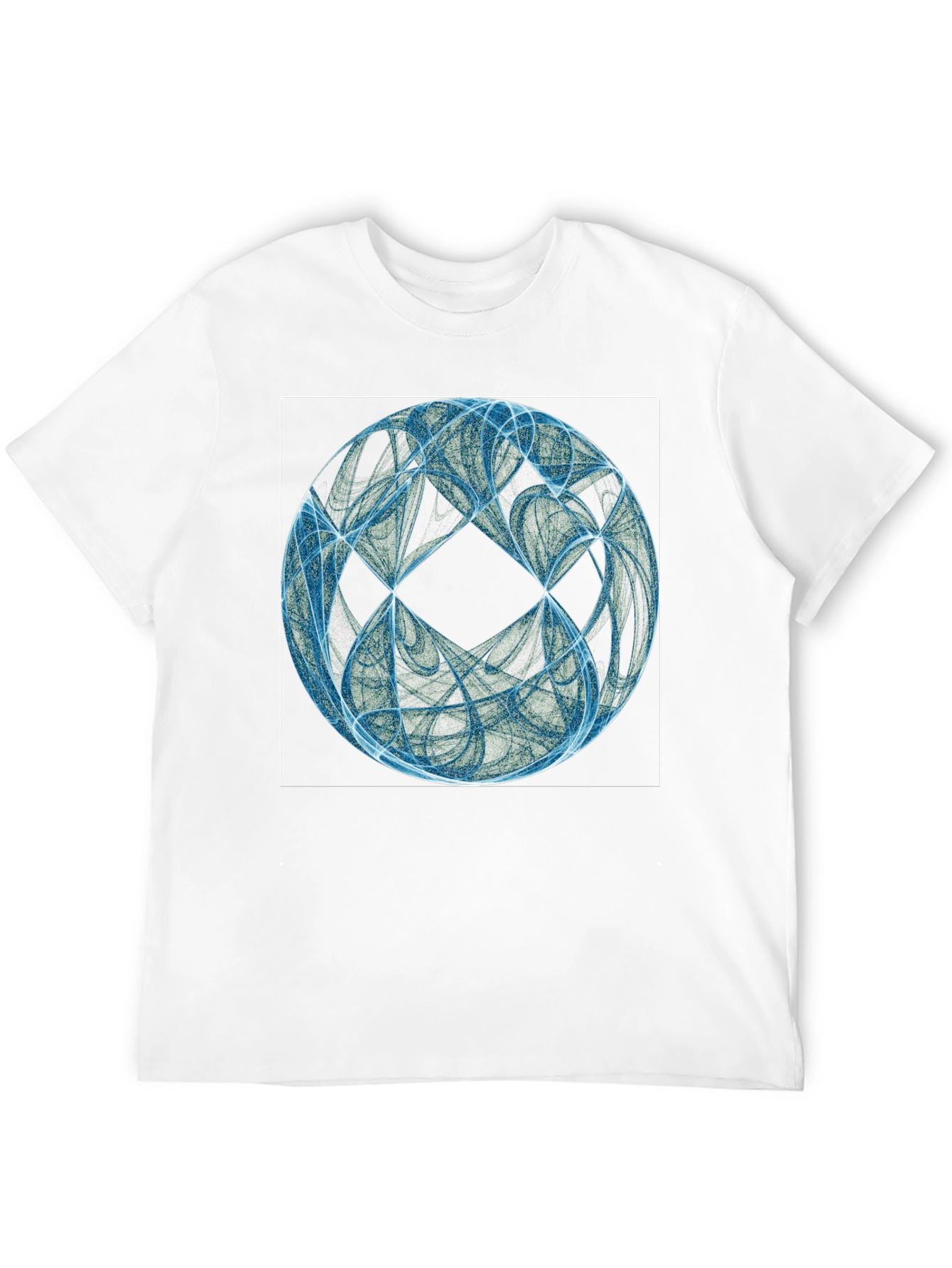 Abstract Sphere Graphic T-Shirt
