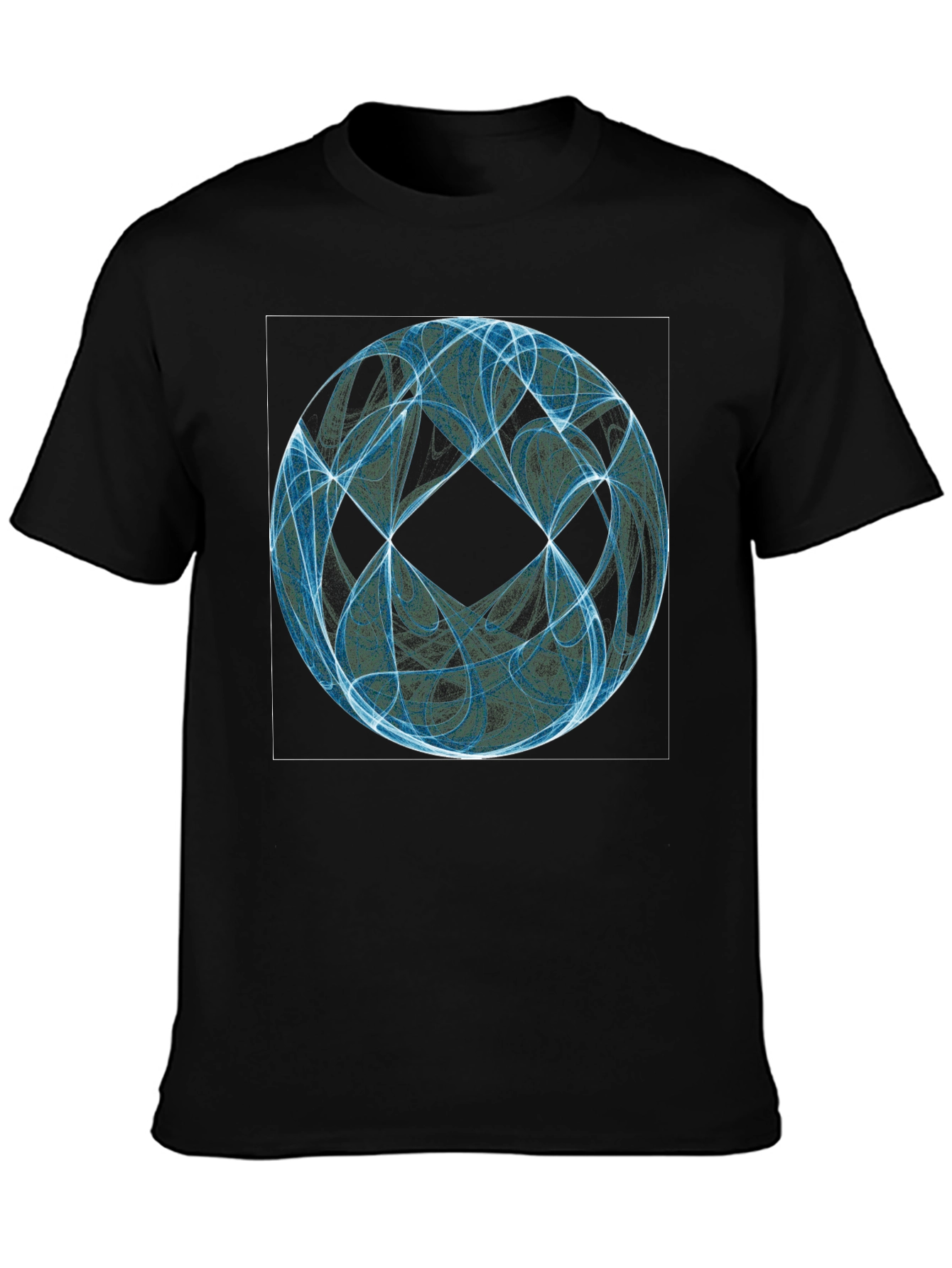 Abstract Sphere Graphic T-Shirt