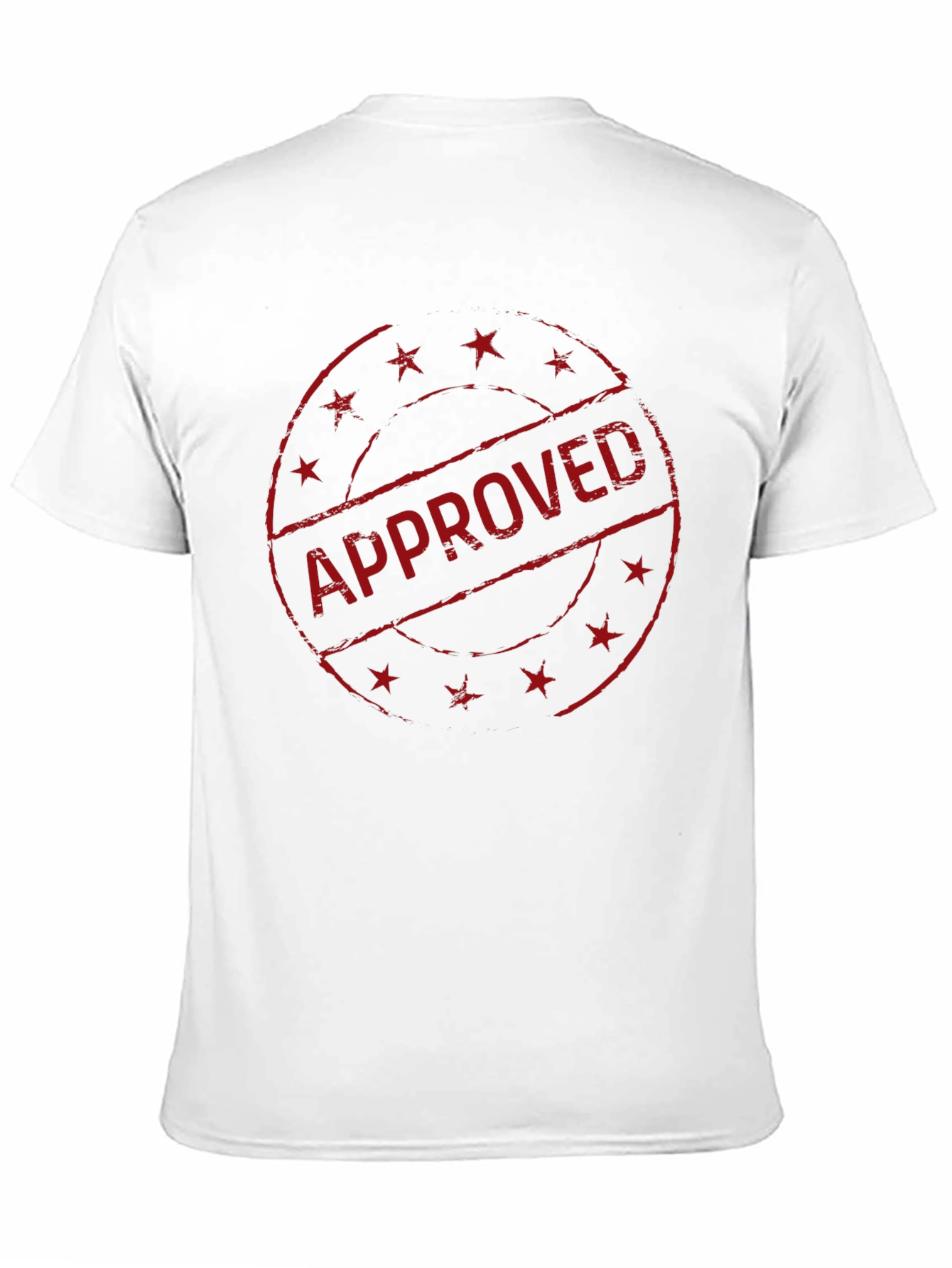 Approved Graphic T-Shirt - Black Cotton Tee