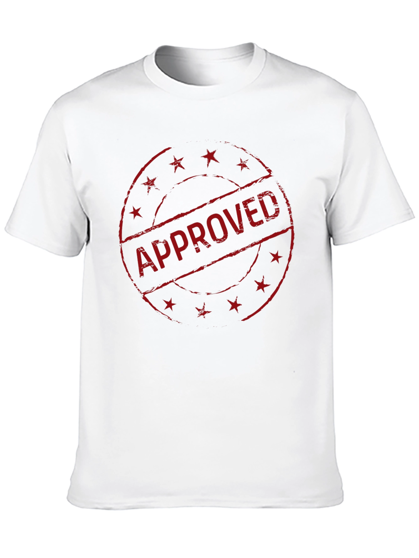 Approved Graphic T-Shirt - Black Cotton Tee