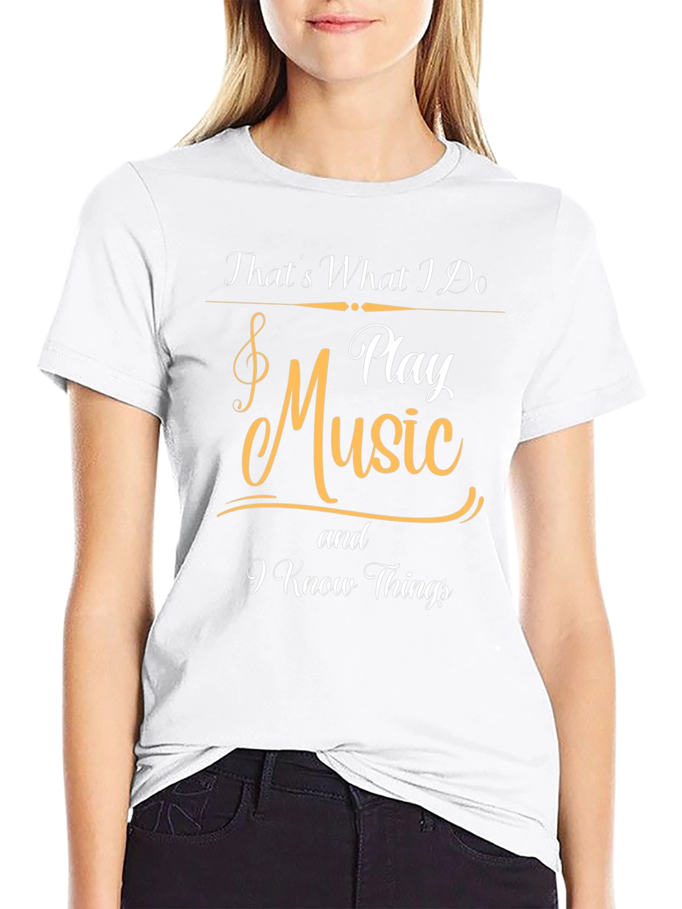 Thats What I Do Play Music T-Shirt