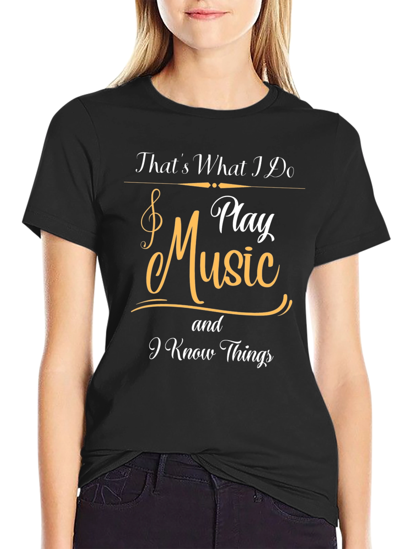 Thats What I Do Play Music T-Shirt