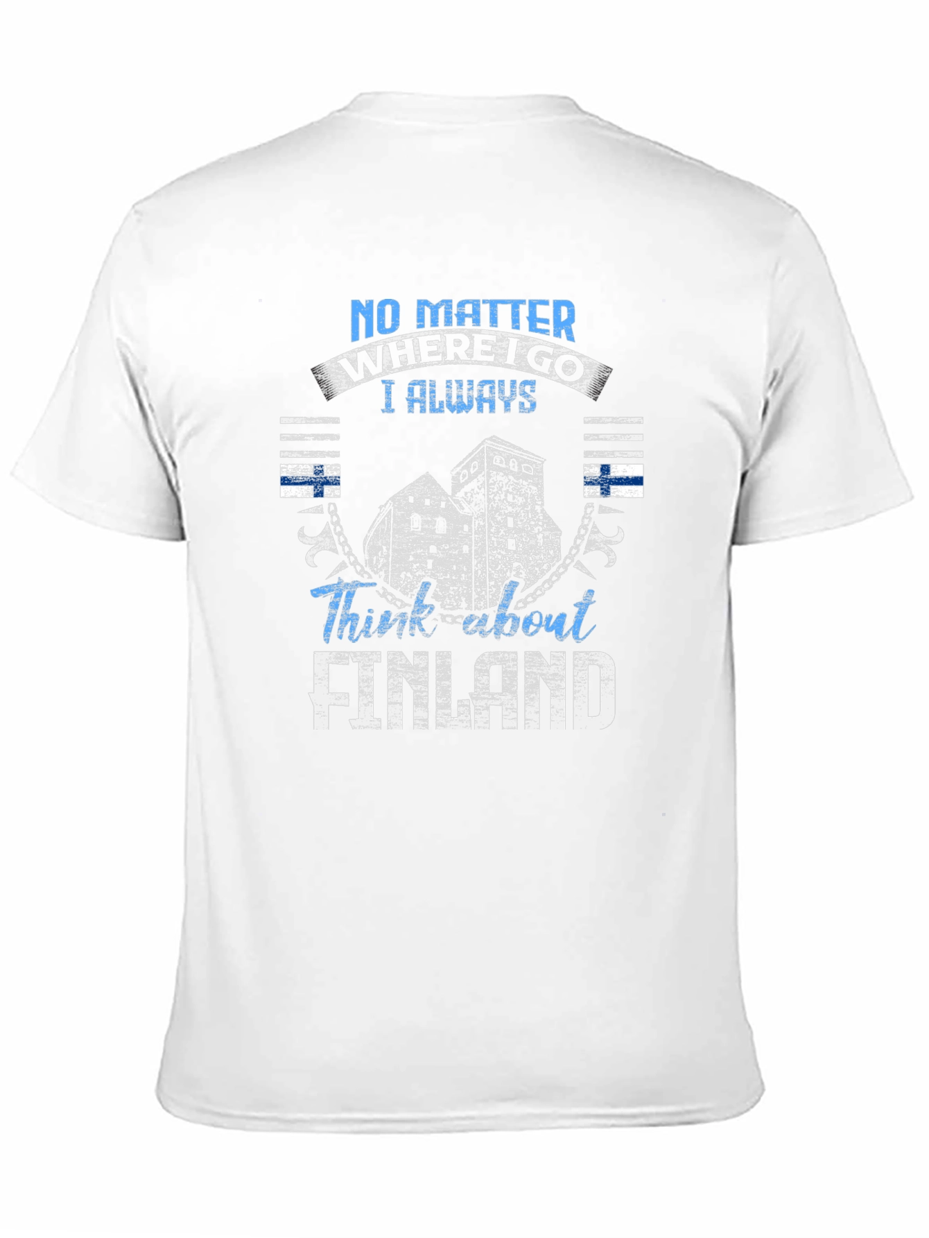 Finland Pride Black T-Shirt