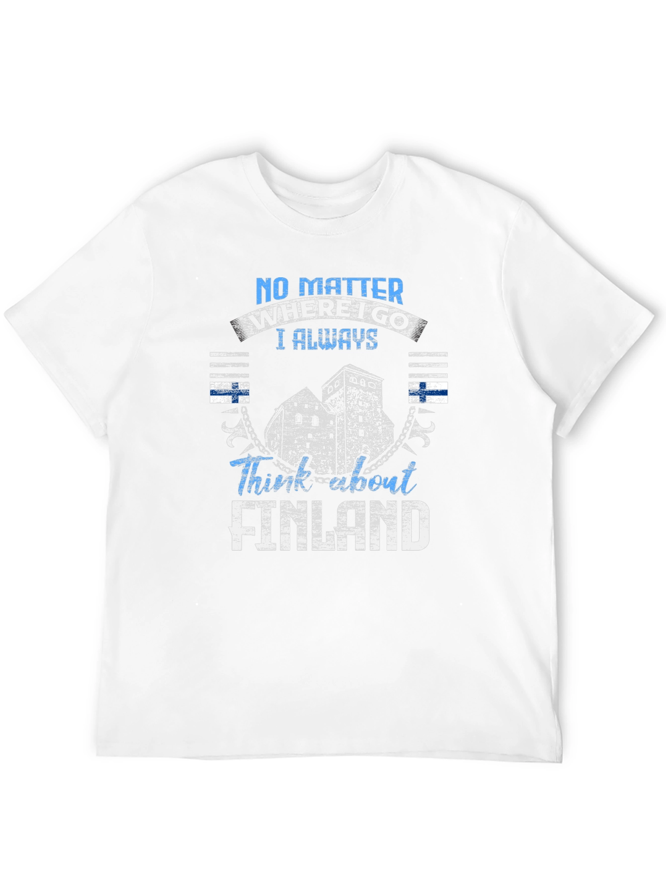 Finland Pride Black T-Shirt