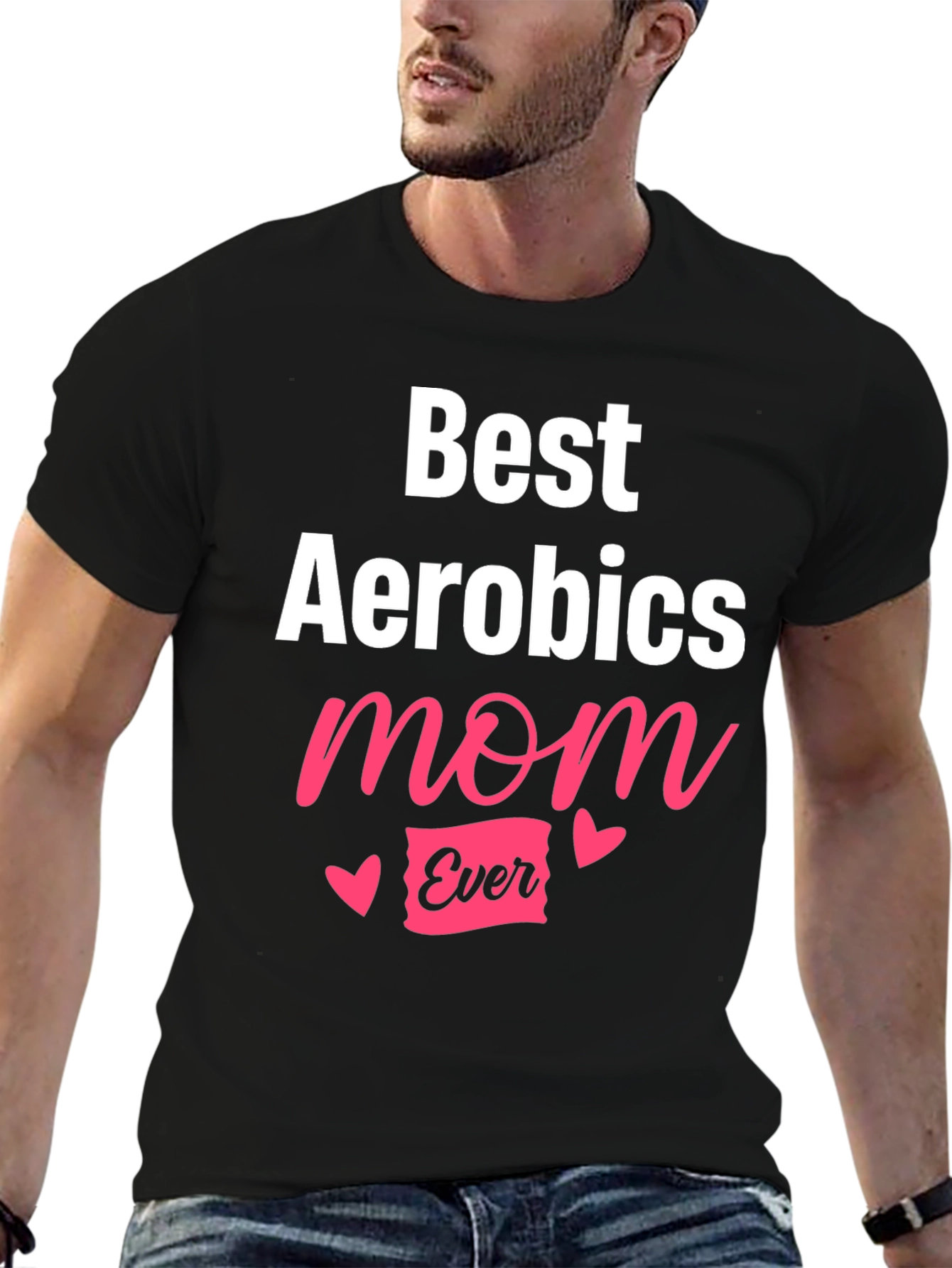 Best Aerobics Mom Ever T-Shirt - Workout Tee