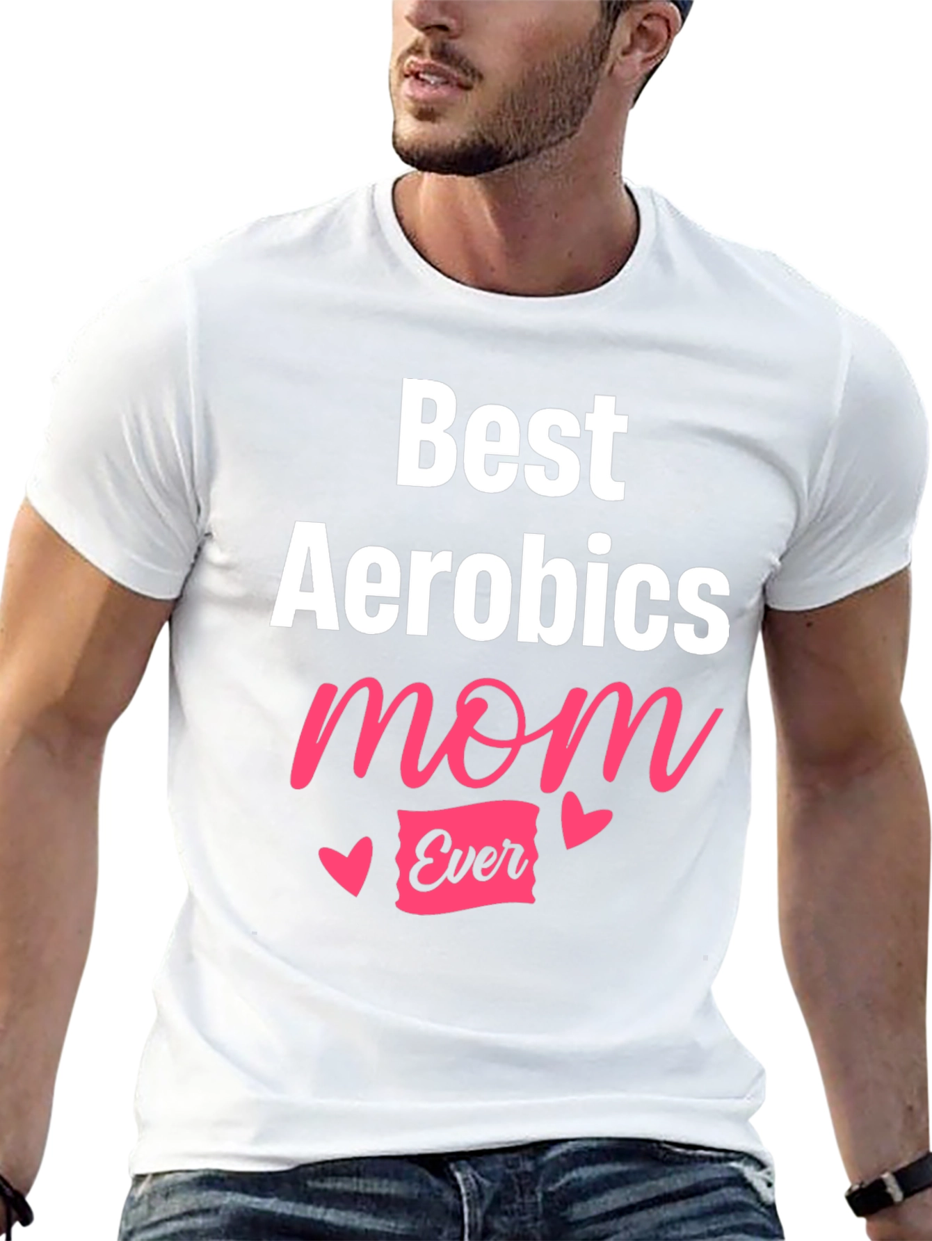 Best Aerobics Mom Ever T-Shirt - Workout Tee