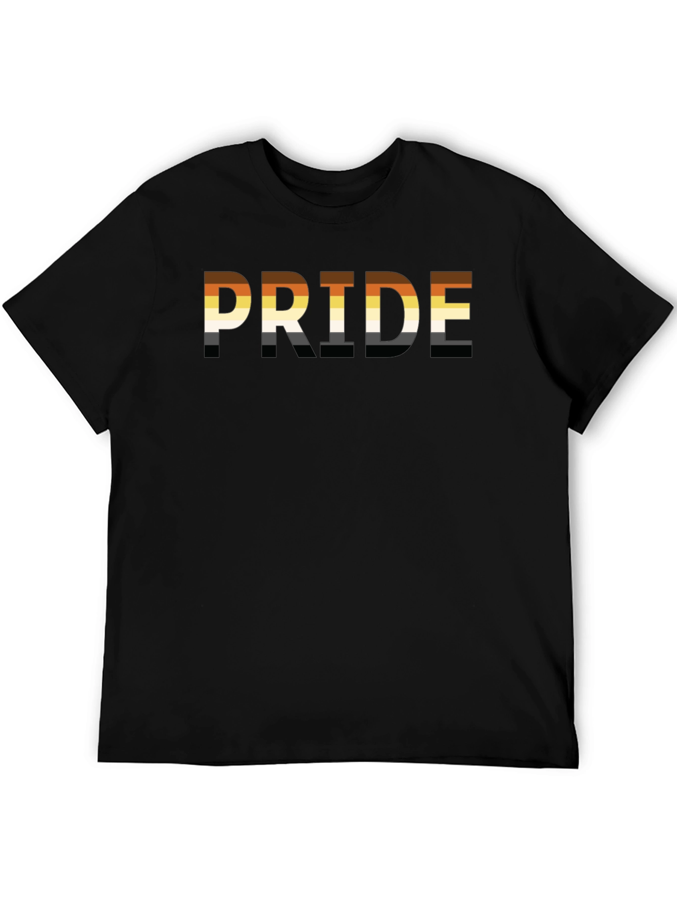 Bear Pride Graphic T-Shirt - Black