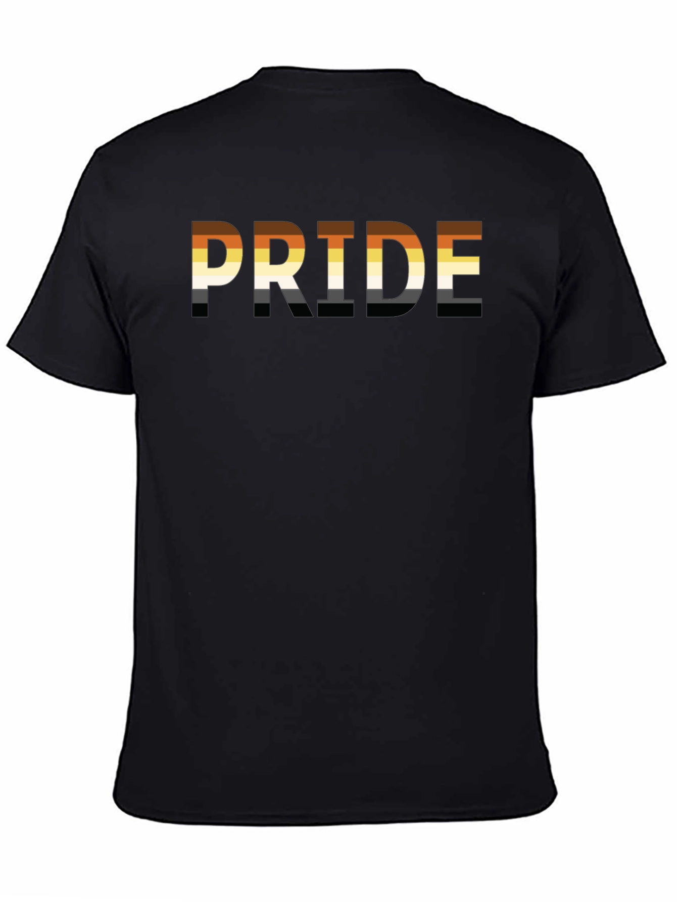 Bear Pride Graphic T-Shirt - Black