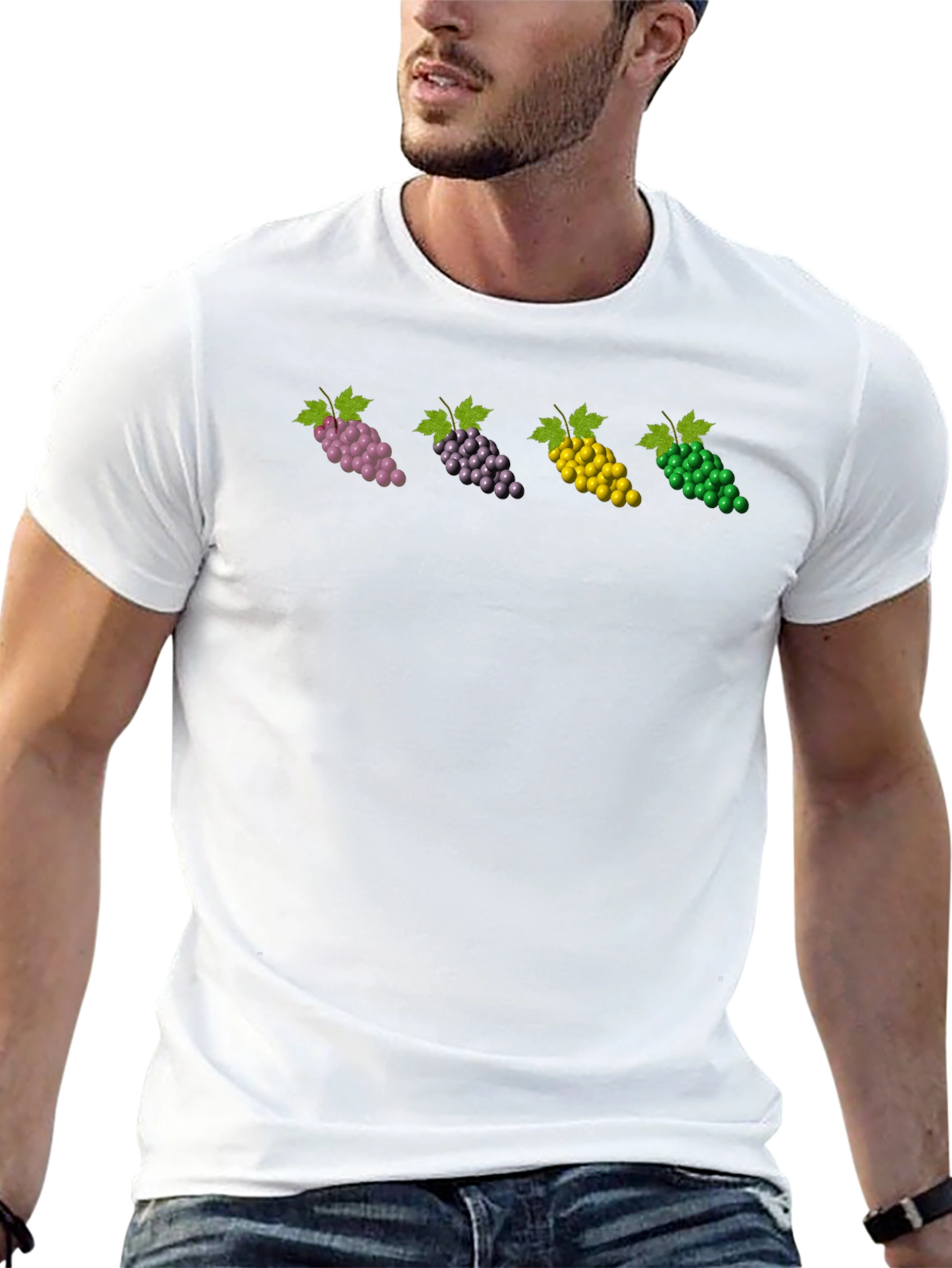 Grape Variety Graphic T-Shirt