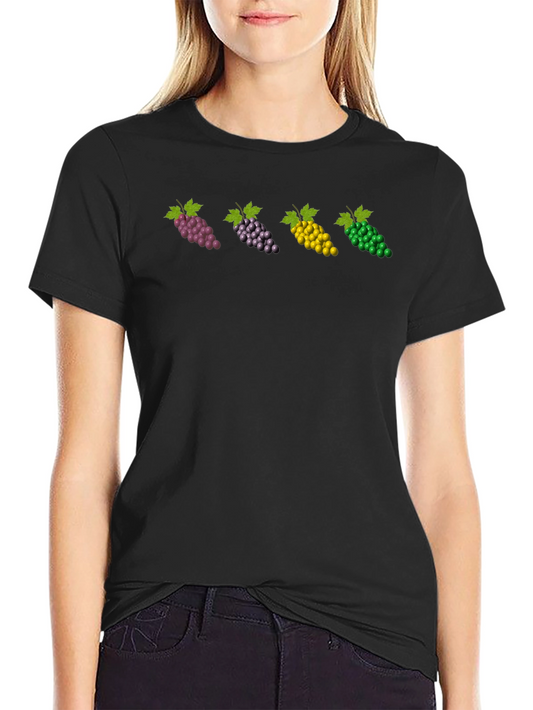 Grape Variety Graphic T-Shirt