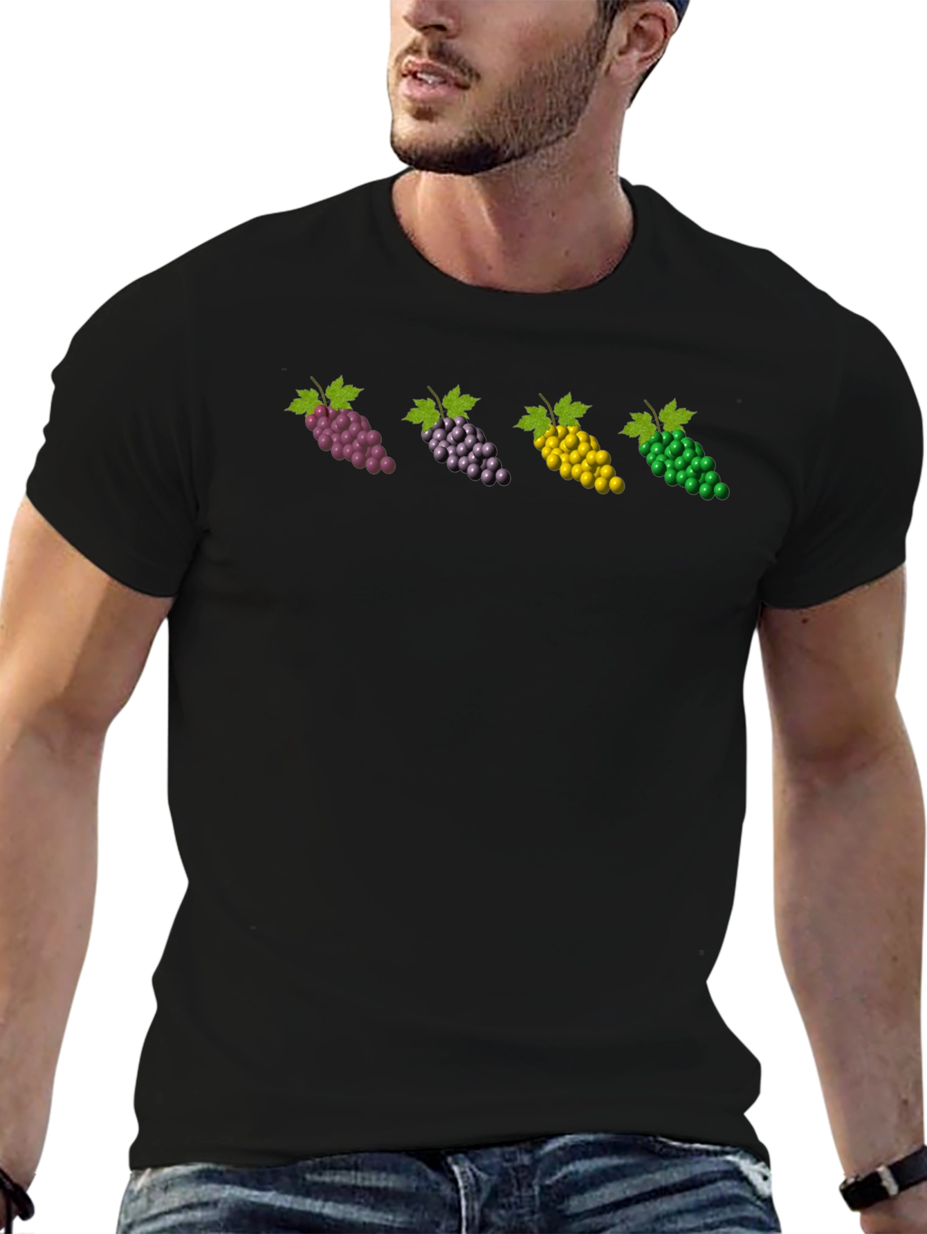 Grape Variety Graphic T-Shirt
