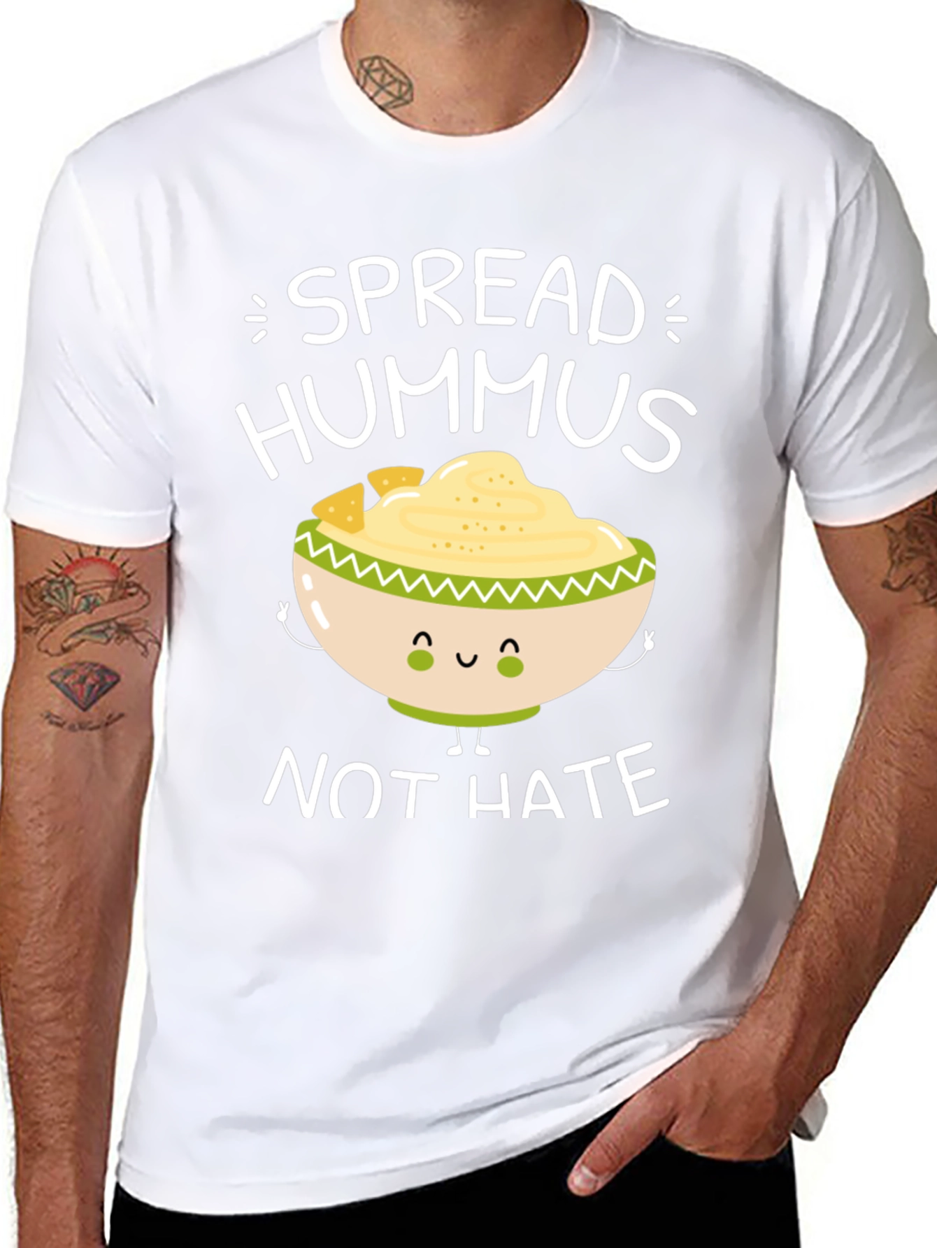 Spread Hummus Not Hate T-Shirt