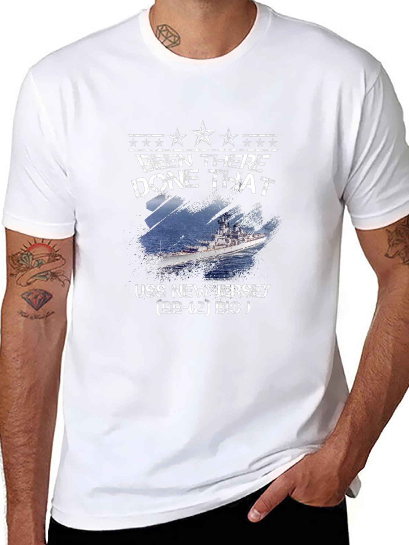 USS New Jersey (BB-62) T-Shirt