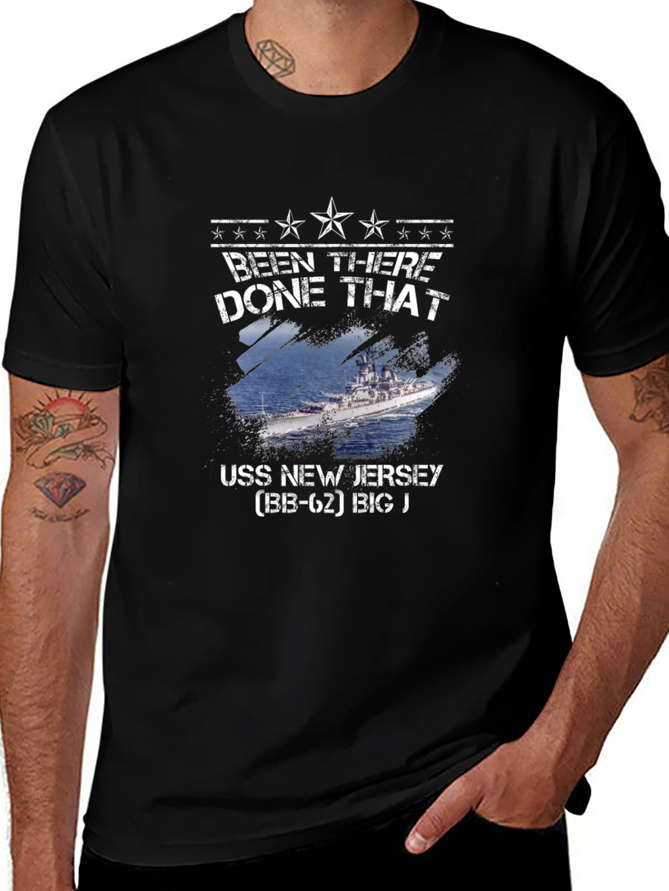 USS New Jersey (BB-62) T-Shirt