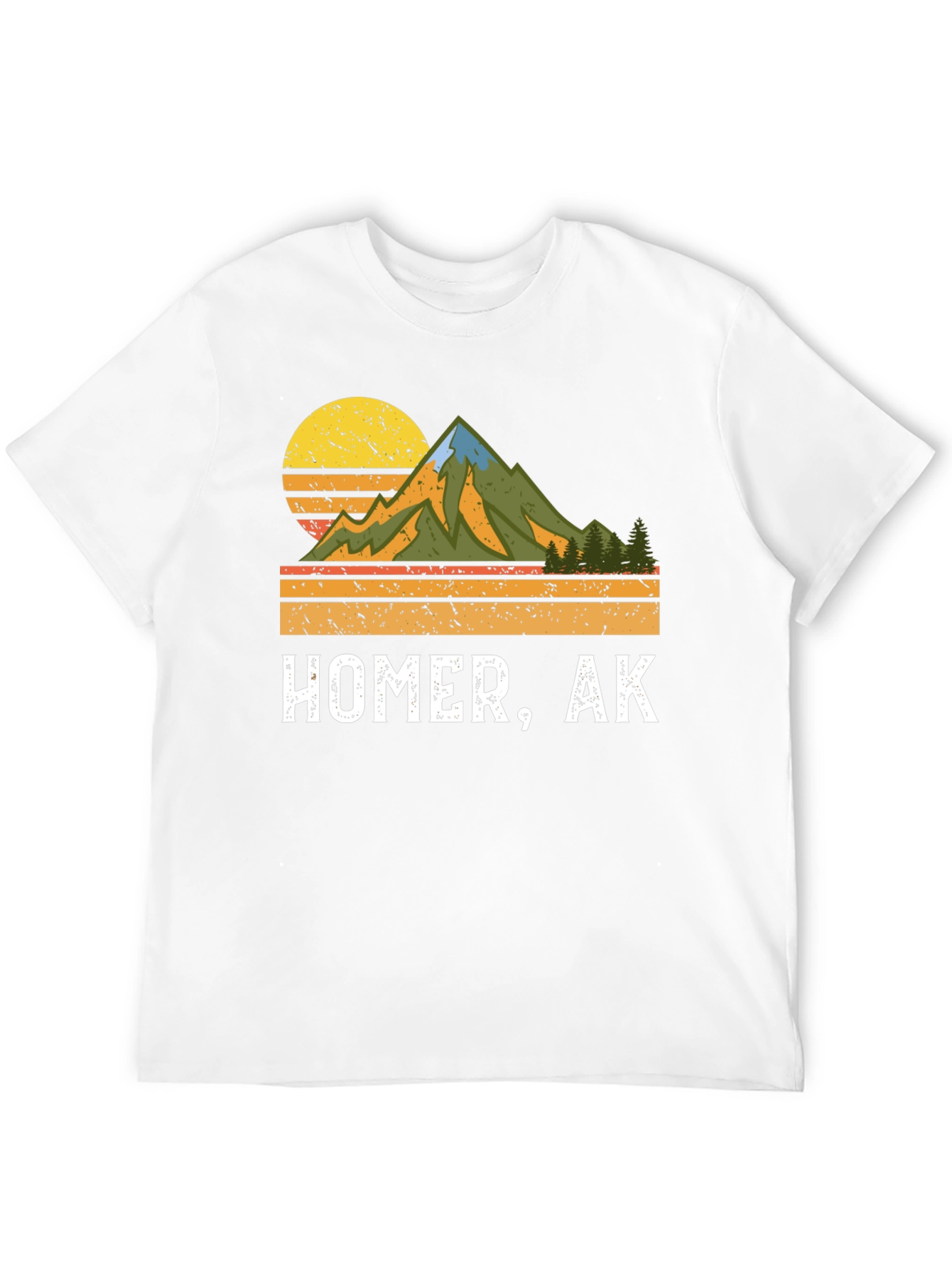 Homer AK Mountain Graphic Tee