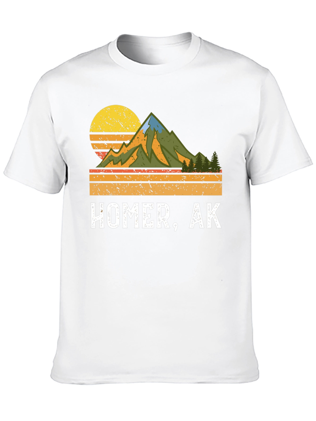 Homer AK Mountain Graphic Tee