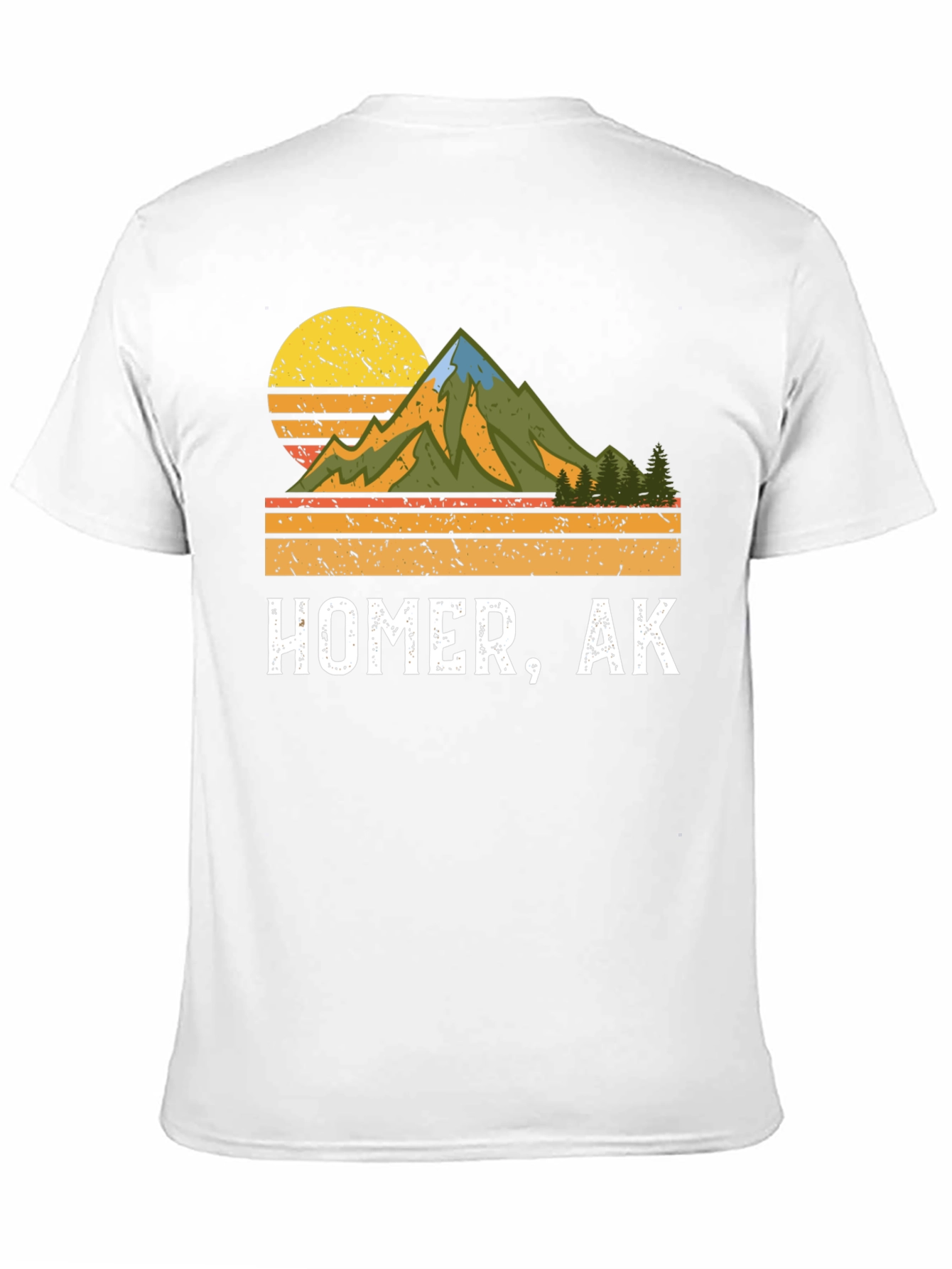 Homer AK Mountain Graphic Tee