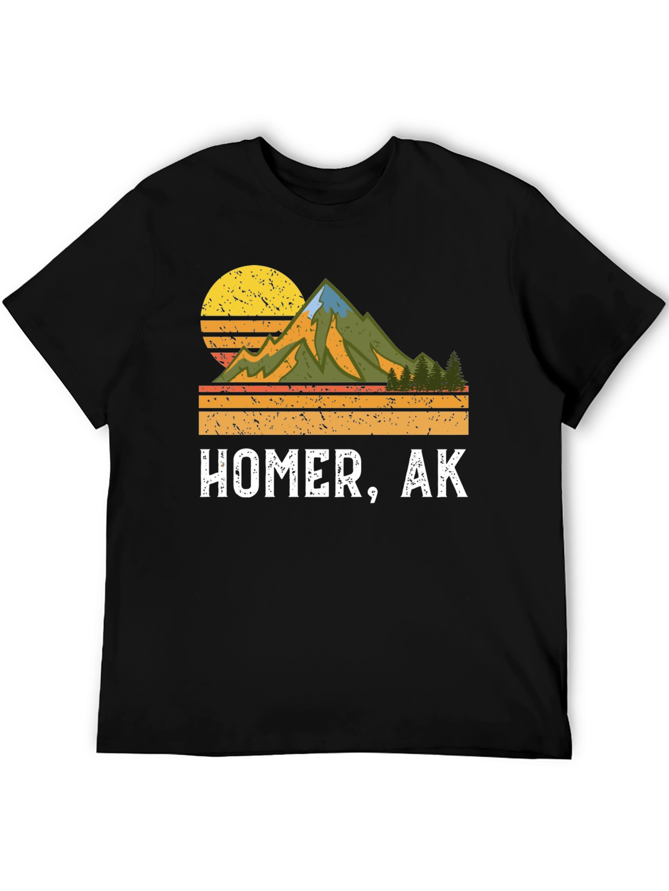 Homer AK Mountain Graphic Tee