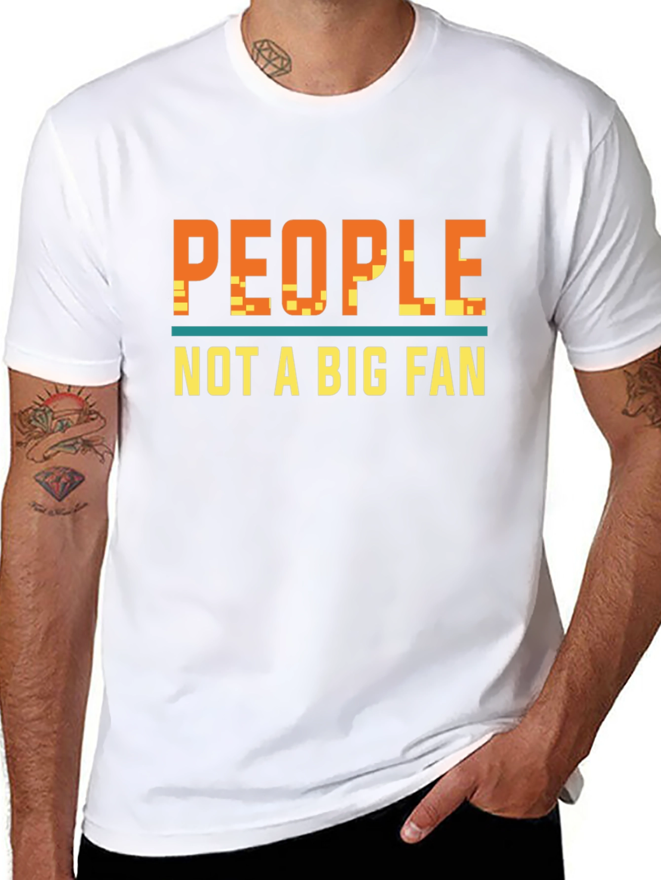 People Not A Big Fan Graphic T-Shirt