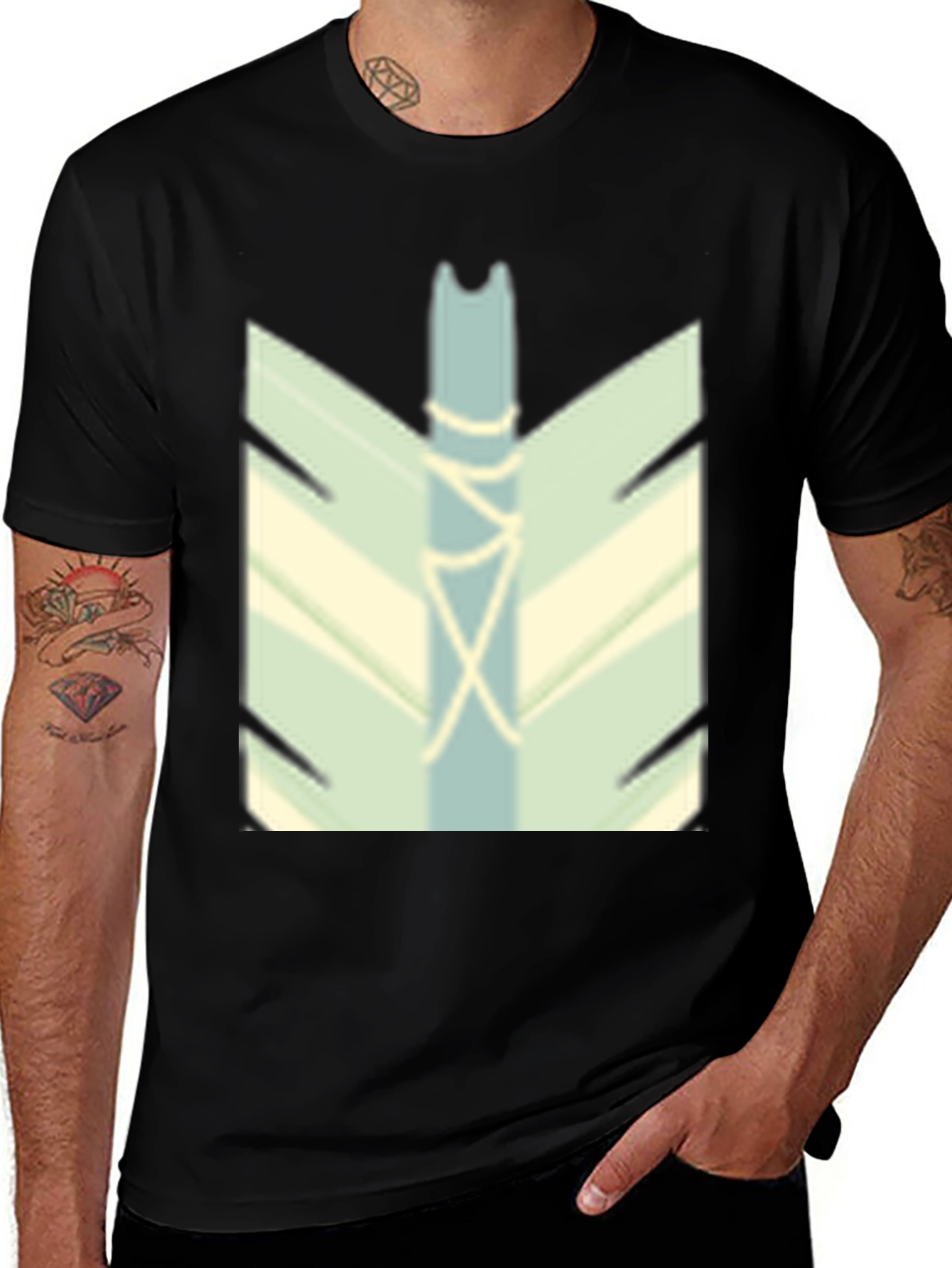 Abstract Geometric Design Tee