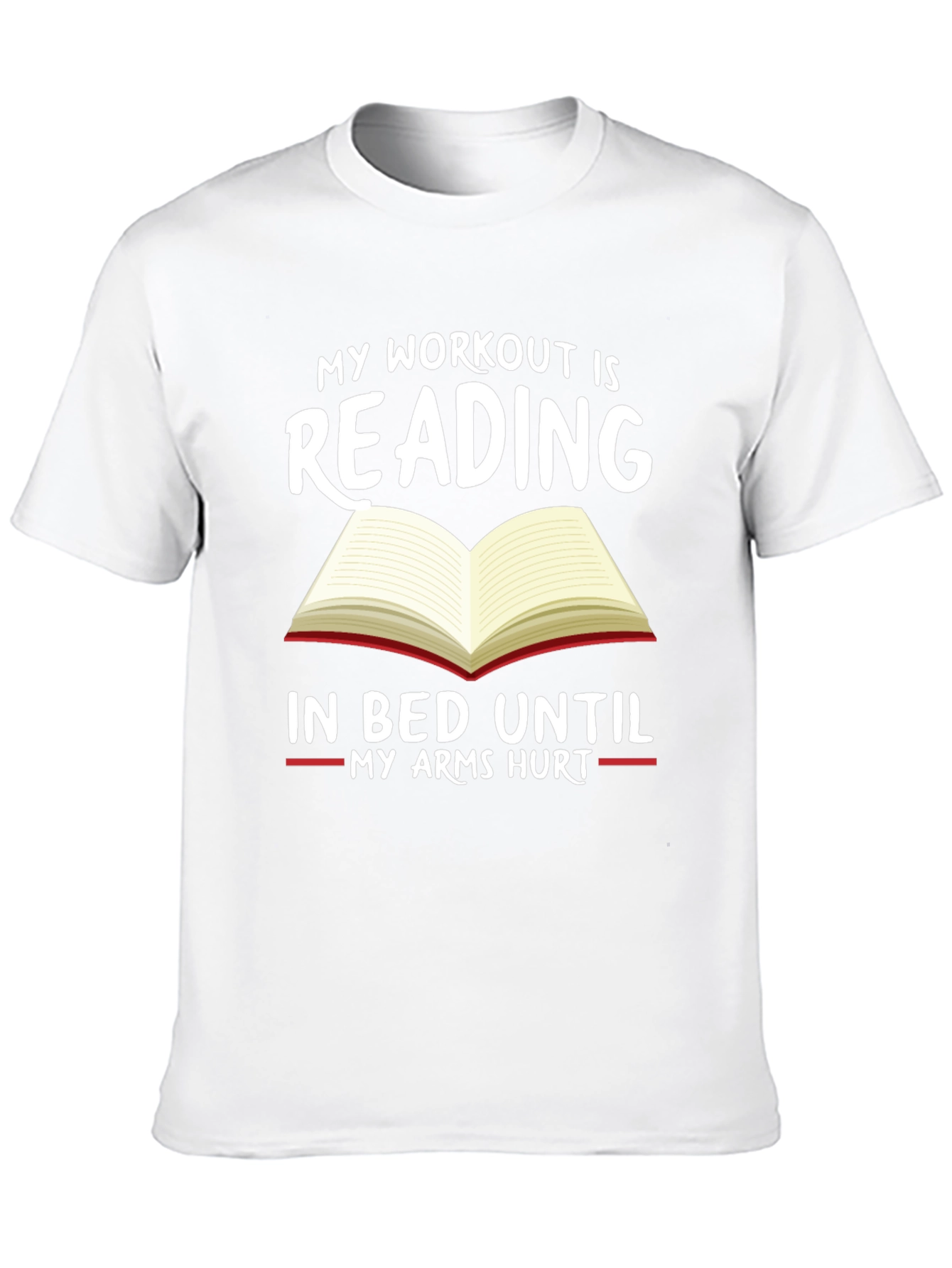 Workout Reading T-Shirt: Bedtime Bookworm Tee