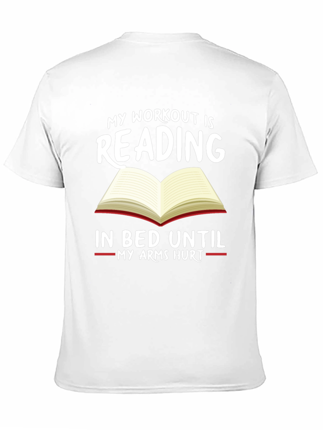 Workout Reading T-Shirt: Bedtime Bookworm Tee