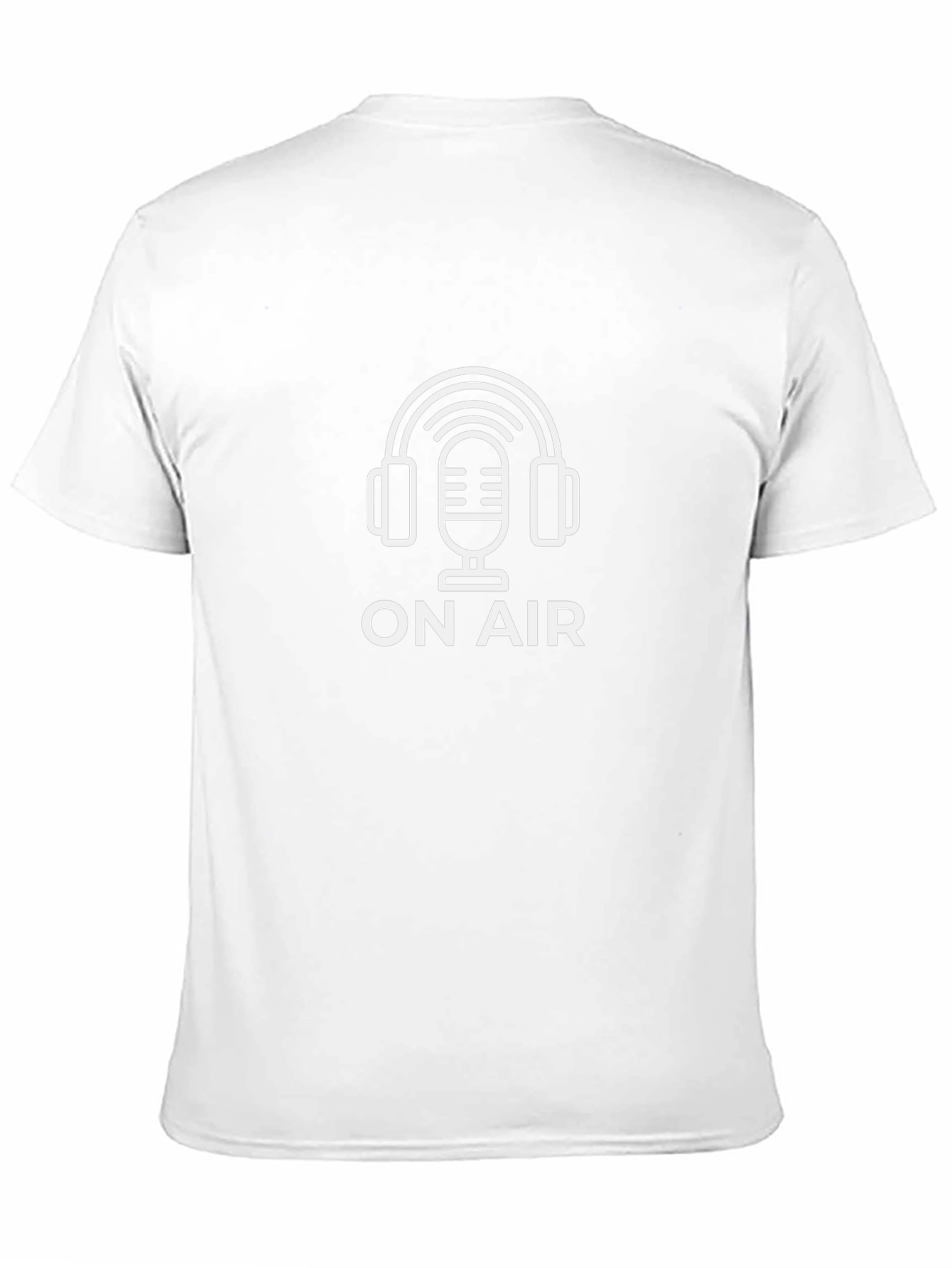On Air Podcast Graphic Tee