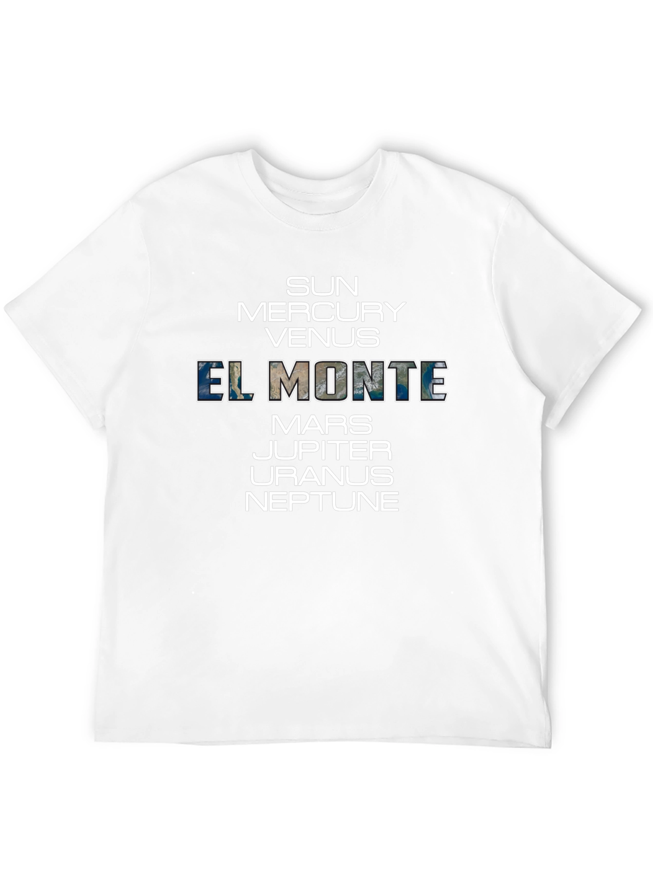 El Monte Planets Graphic Tee - Stylish Space T-Shirt