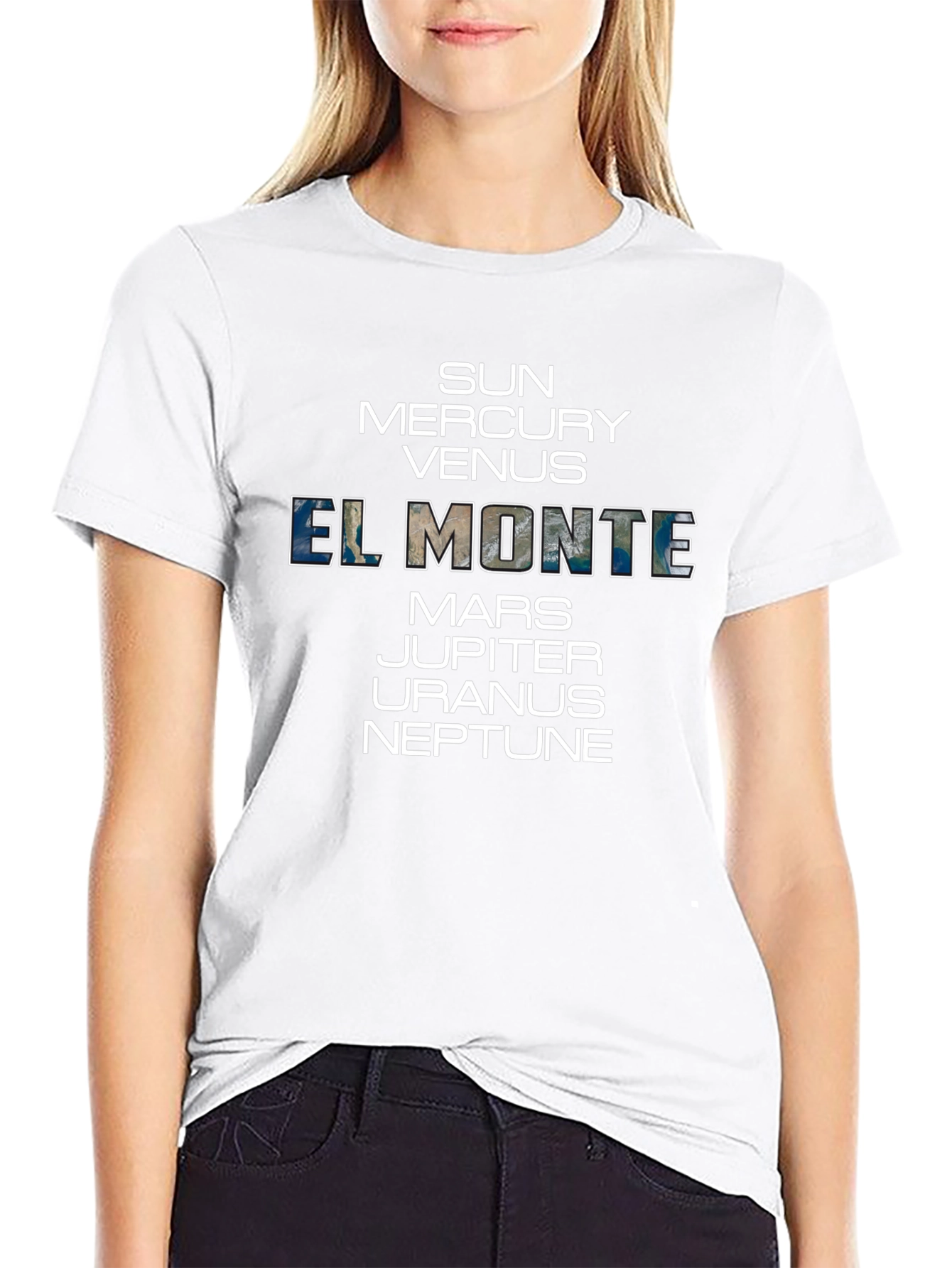 El Monte Planets Graphic Tee - Stylish Space T-Shirt