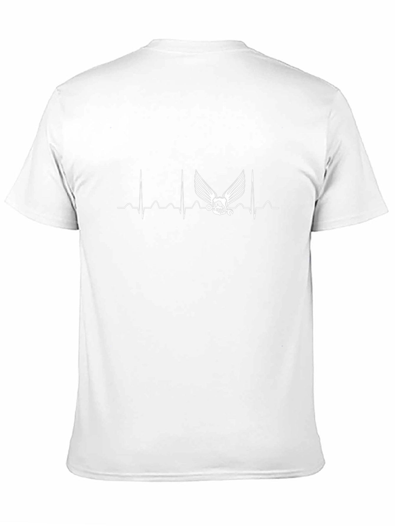Mechanic Heartbeat T-Shirt - Black