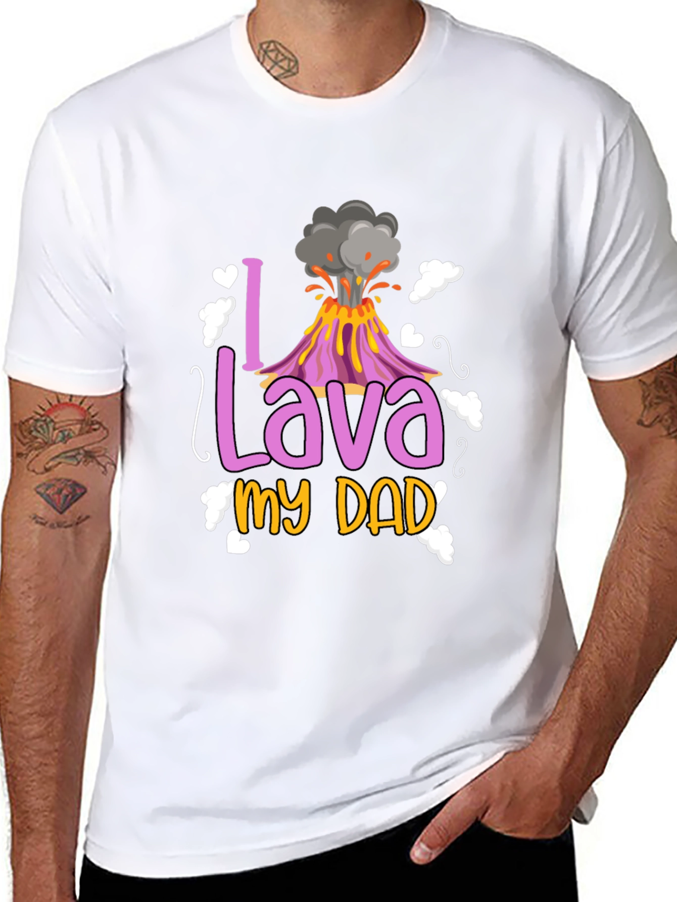 I Lava My Dad T-Shirt - Fathers Day Gift