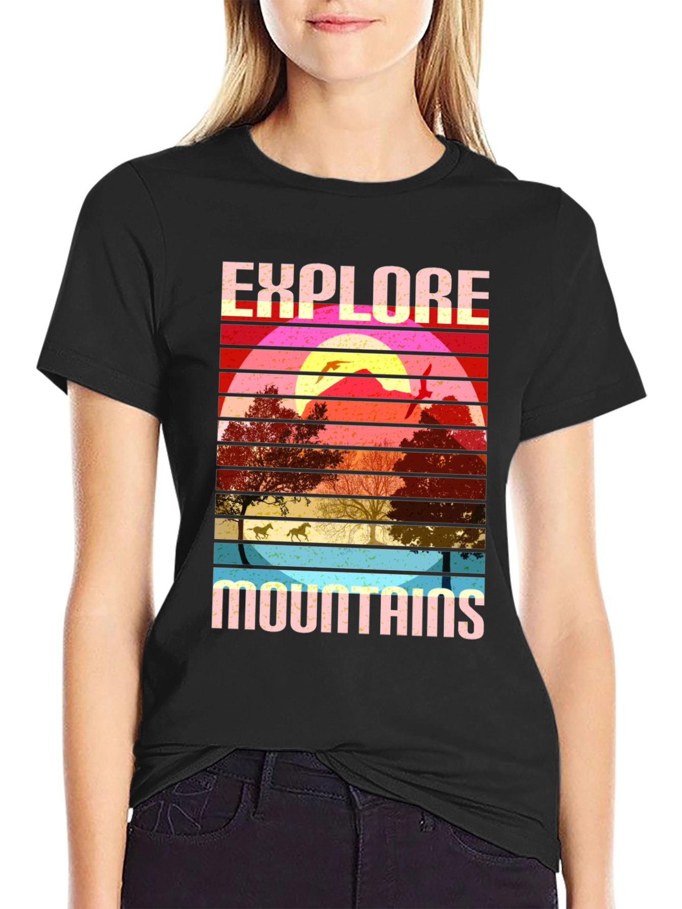 Explore Mountains Graphic Tee