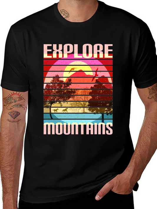Explore Mountains Graphic Tee