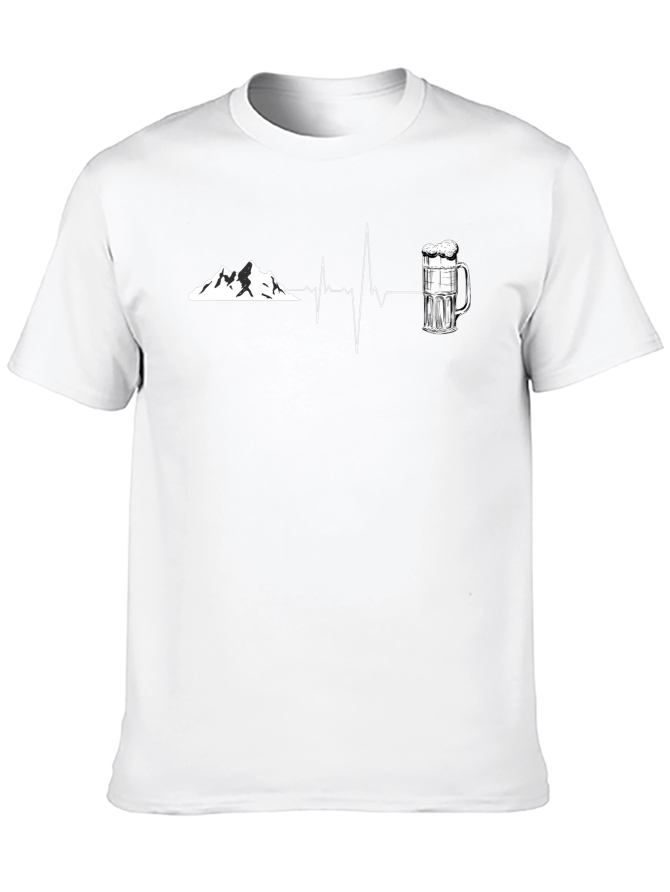 Mountain Beer Heartbeat T-Shirt