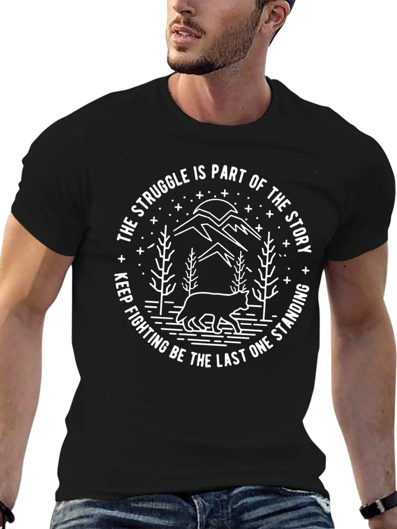 The Struggle Story Graphic Tee