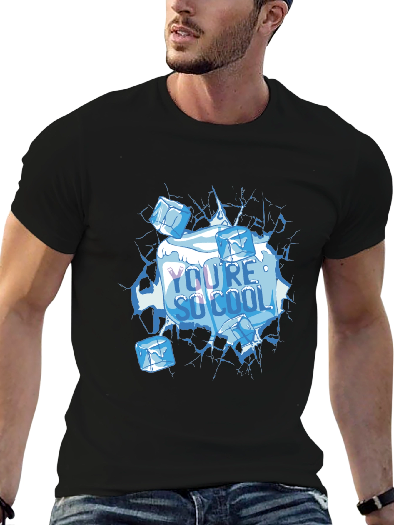 Cool Ice Cube Graphic T-Shirt