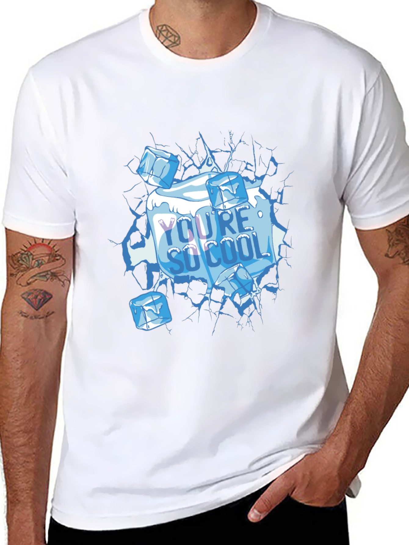 Cool Ice Cube Graphic T-Shirt