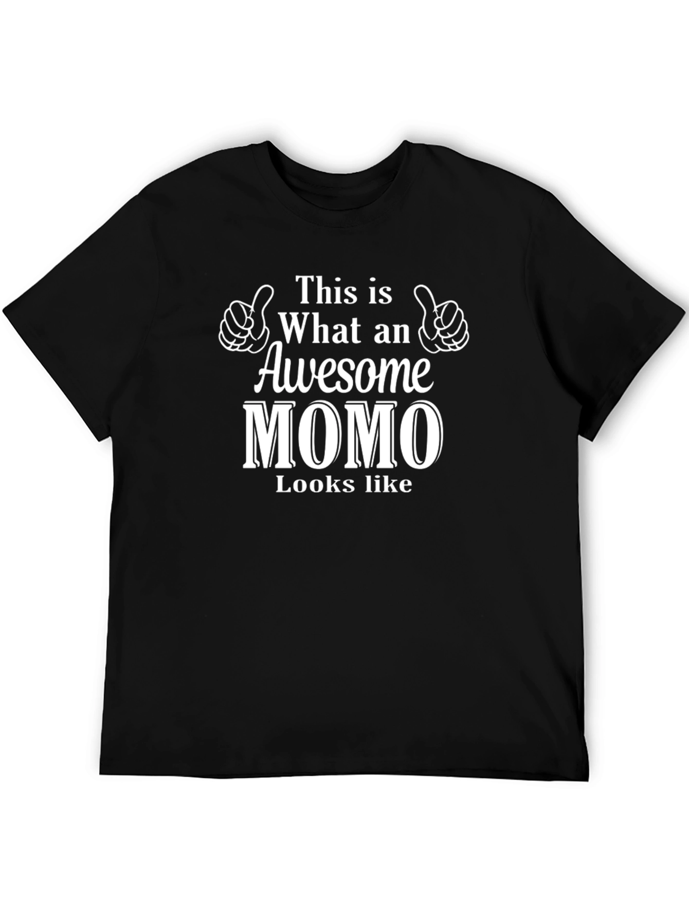 Awesome MOMO T-Shirt - Black