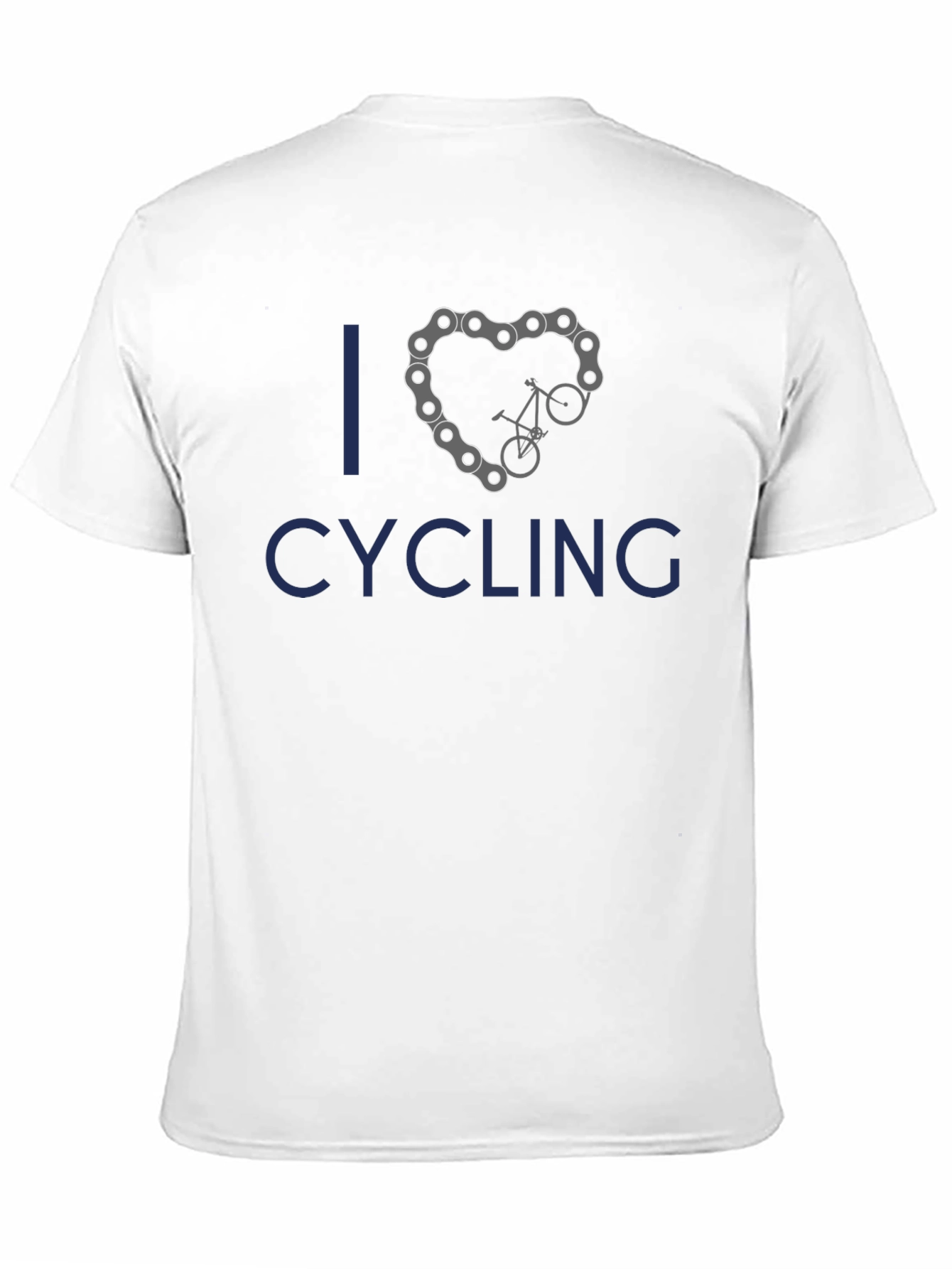 I Heart Cycling Black T-Shirt