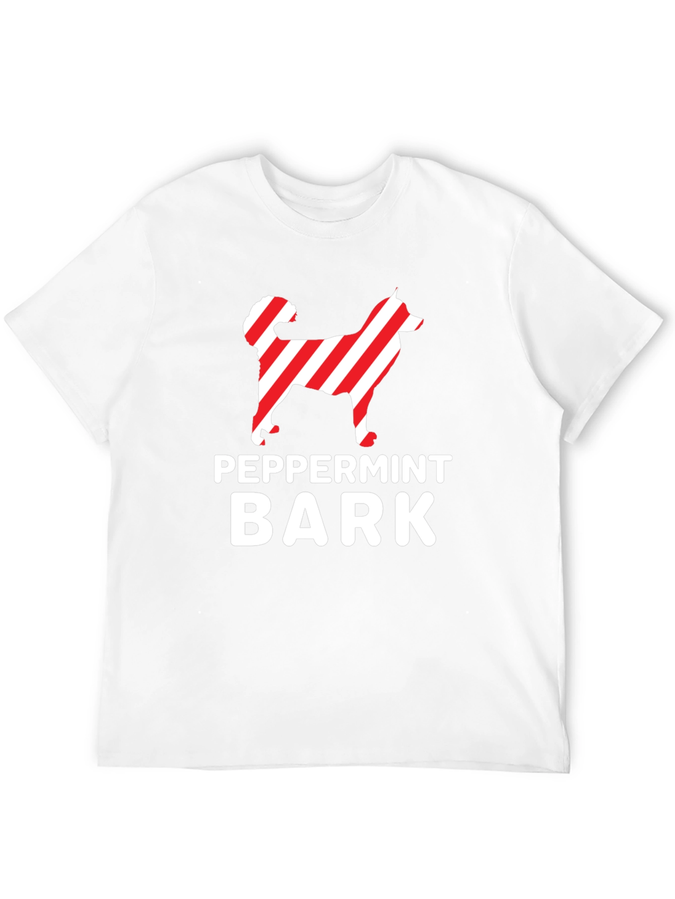 Peppermint Bark Dog Graphic T-Shirt