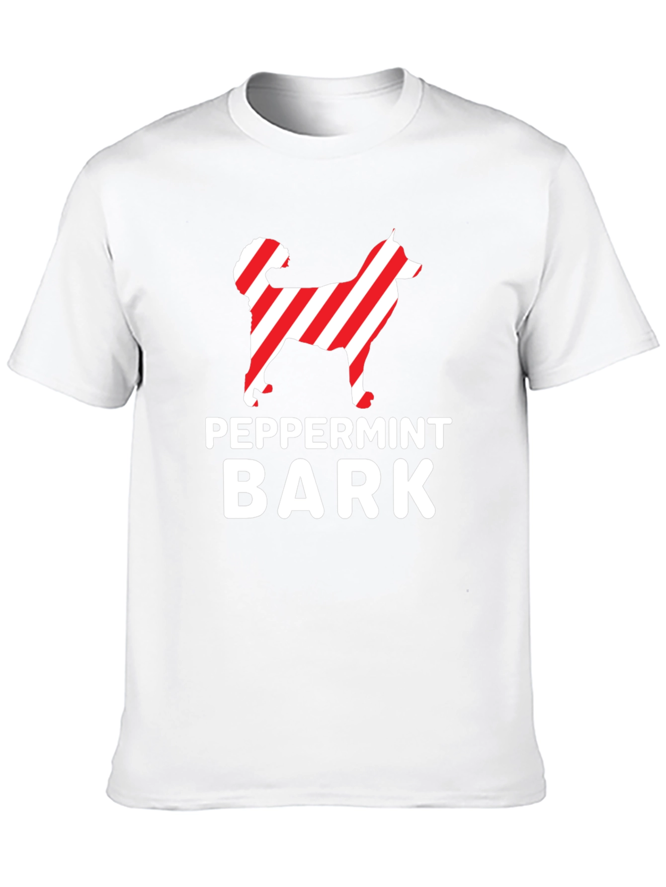 Peppermint Bark Dog Graphic T-Shirt