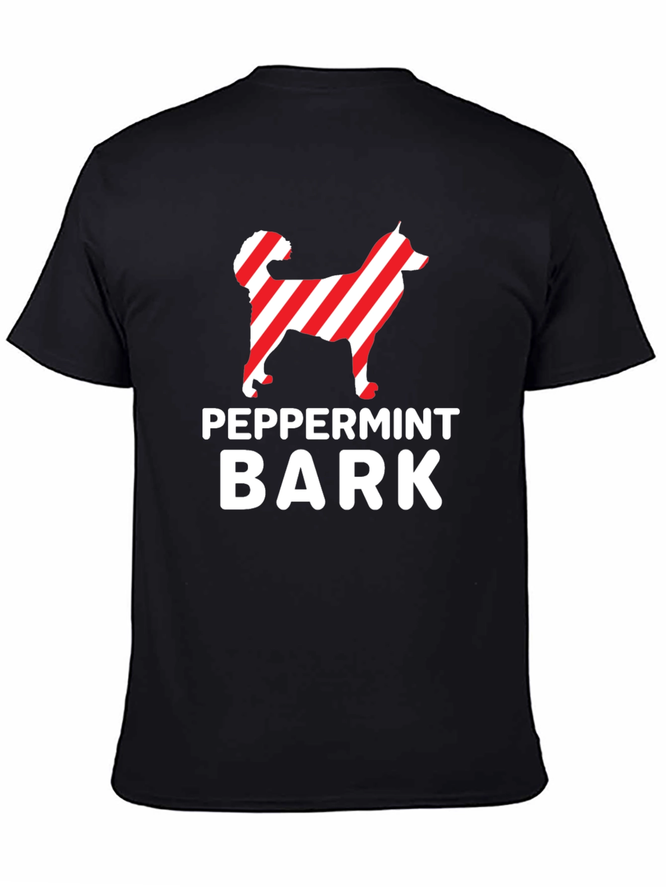 Peppermint Bark Dog Graphic T-Shirt