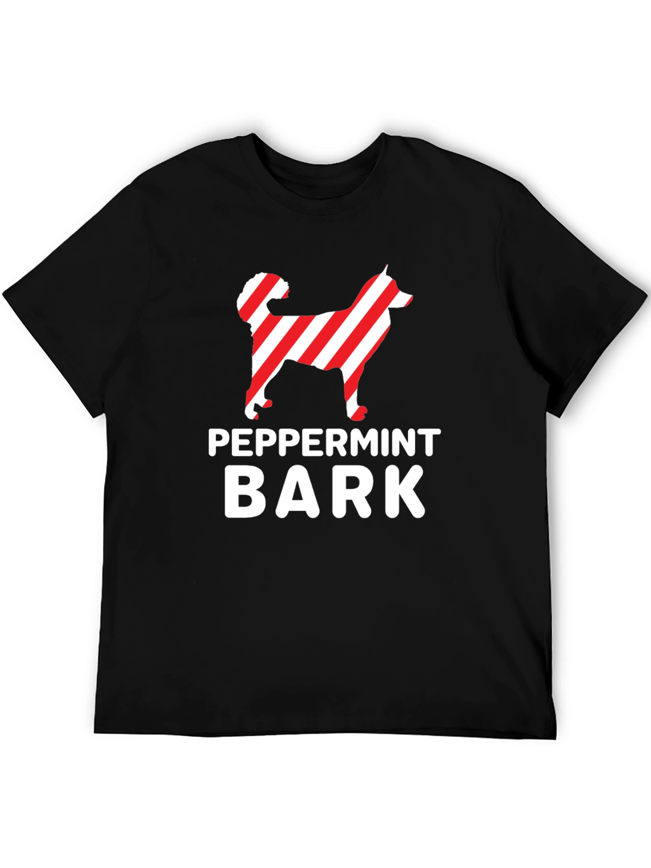 Peppermint Bark Dog Graphic T-Shirt