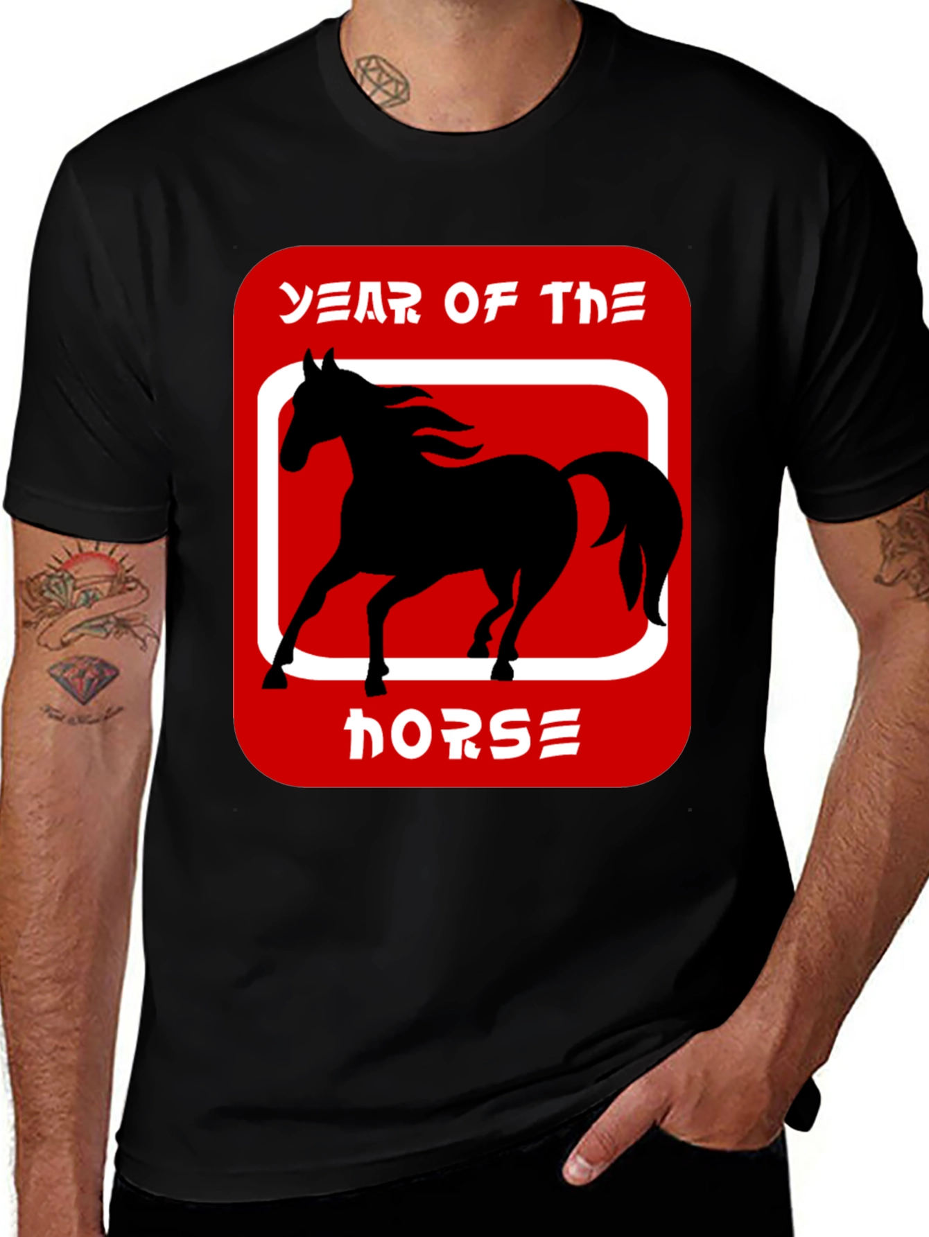 Year of the Horse Graphic T-Shirt
